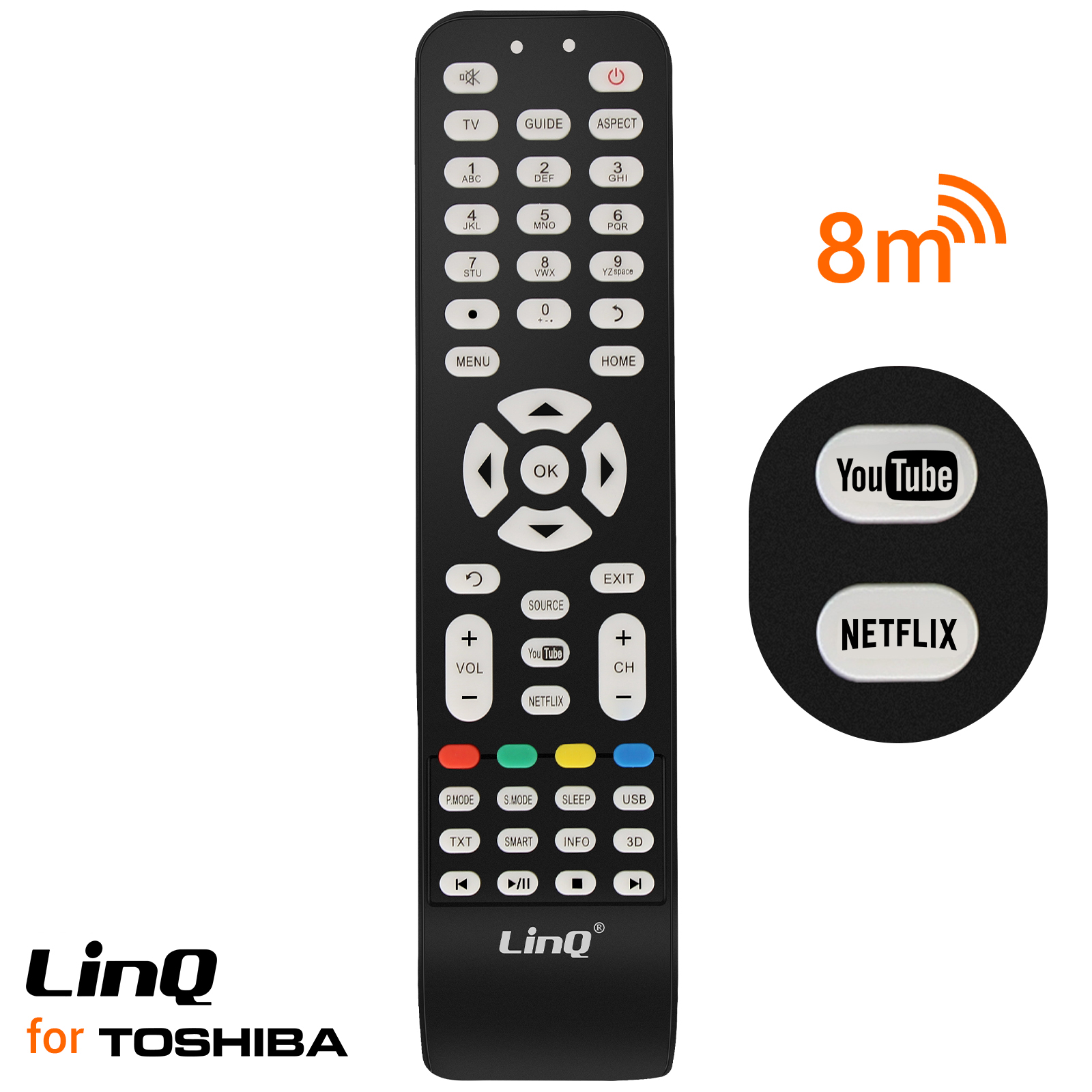 Telecomando Sostitutivo SimplyAll Per TV Toshiba 20VL33G – Plug & Play, Nessuna Programmazione, 1 Anno Di Garanzia - 2