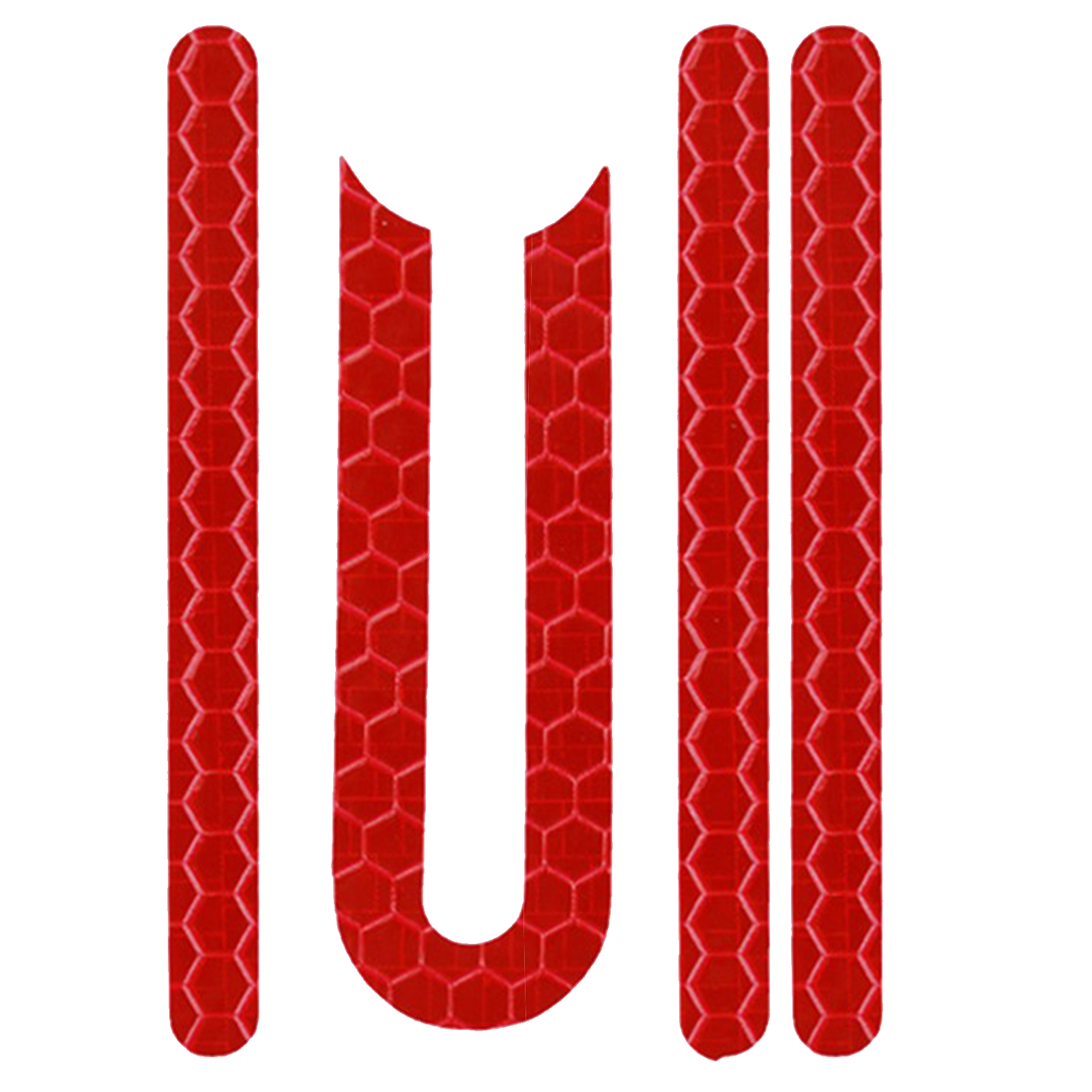 Stickers Réfléchissants Xiaomi M365 Pro Sport Red - Autocollants Trottinette Électrique
