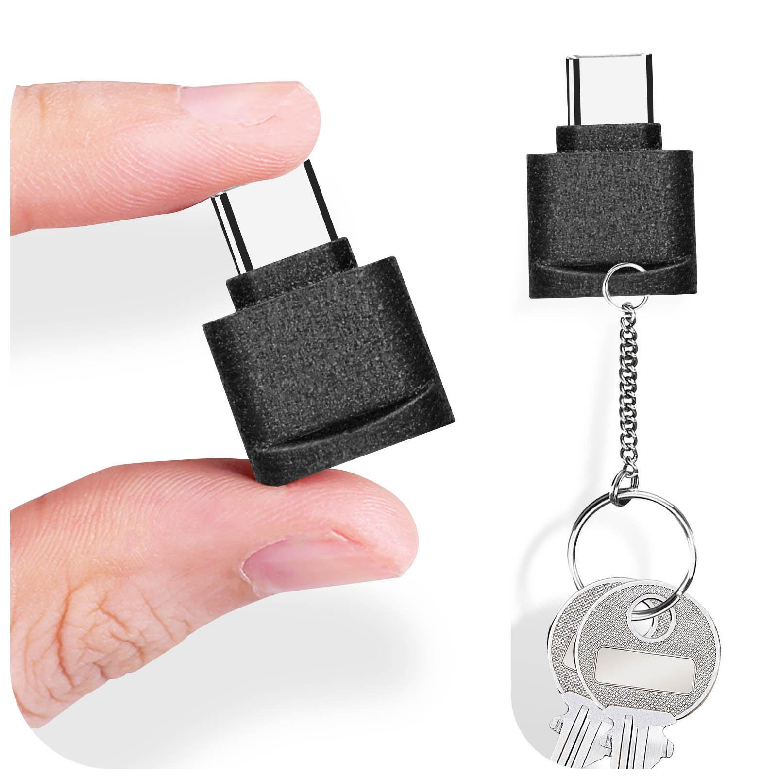 Lettore di schede CFast, lettore di schede USB C+A CFast 2.0, adattatore per schede di eoria C