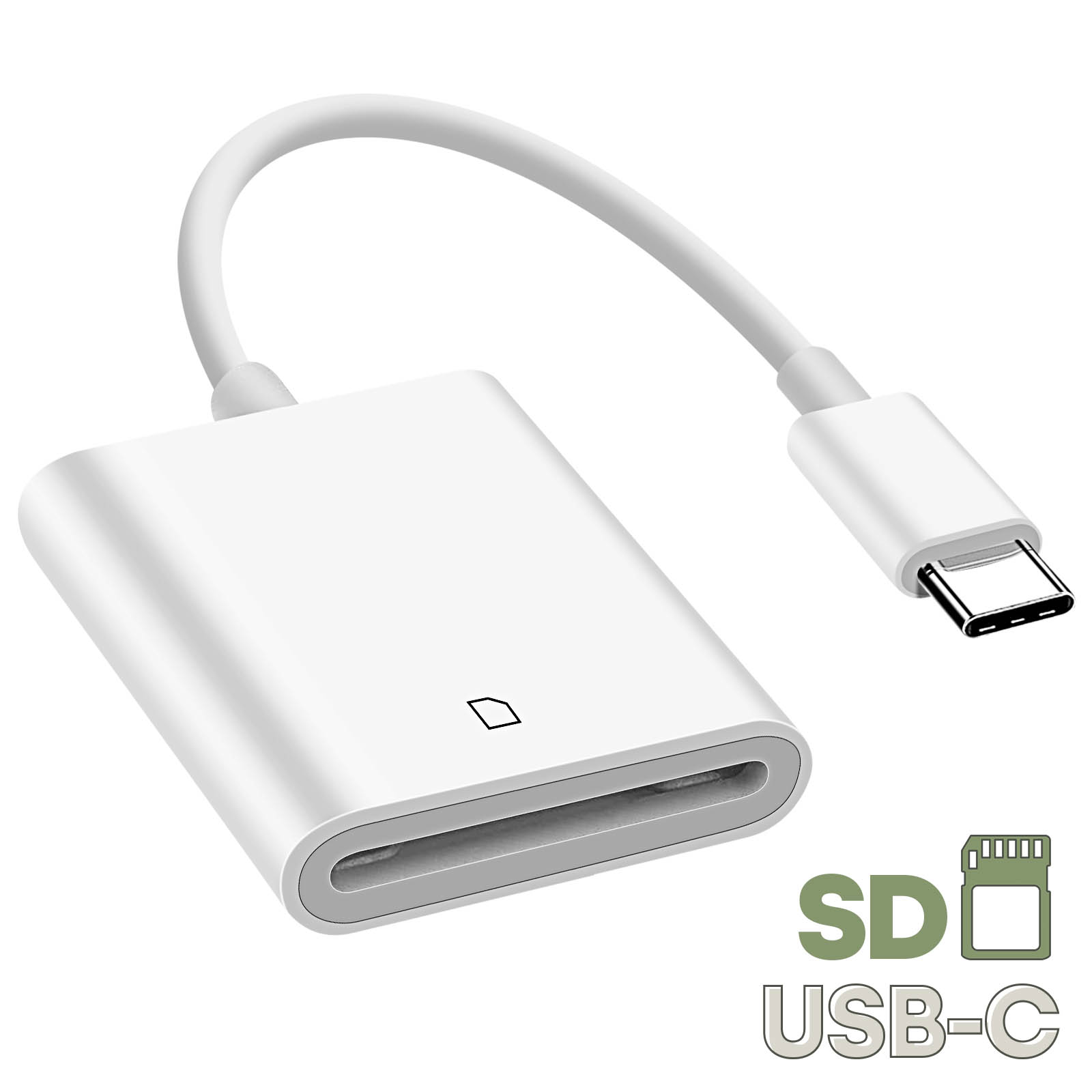 Lettore Sd Card 3 In 1 Di Tipo C/Micro USB OTG Lettore Di Schede Di Memoria TF/SD Lettore Schede Sd Per Pc - Foto 9