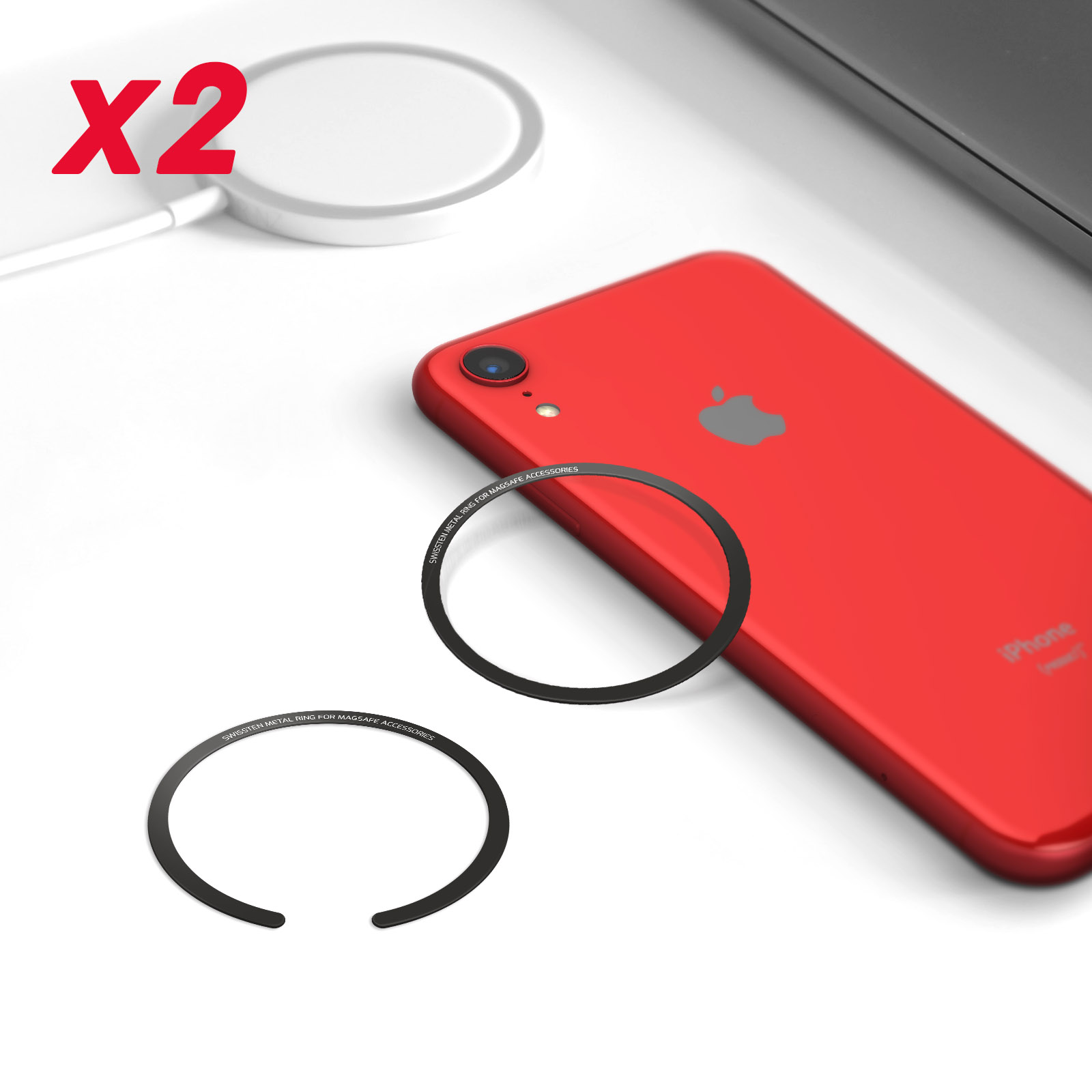 WONLIVE Adesivo Universale Ad Anello In Etallo Per Agnete Ad Anello - Foto 3