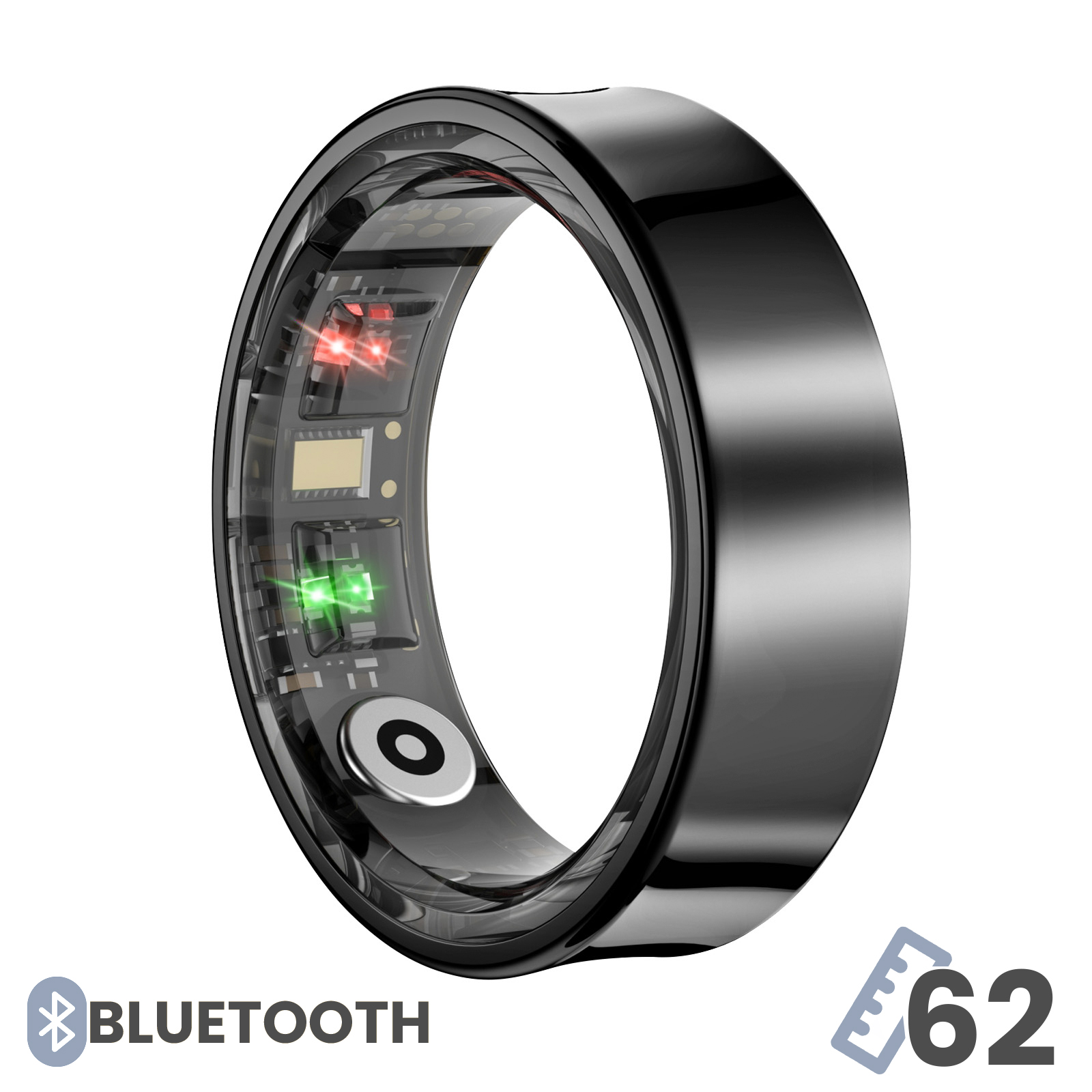 Bague Connectée Gysoa Santé - Suivi Cardio, Sommeil, SpO2 - Taille 10, Or Rose
