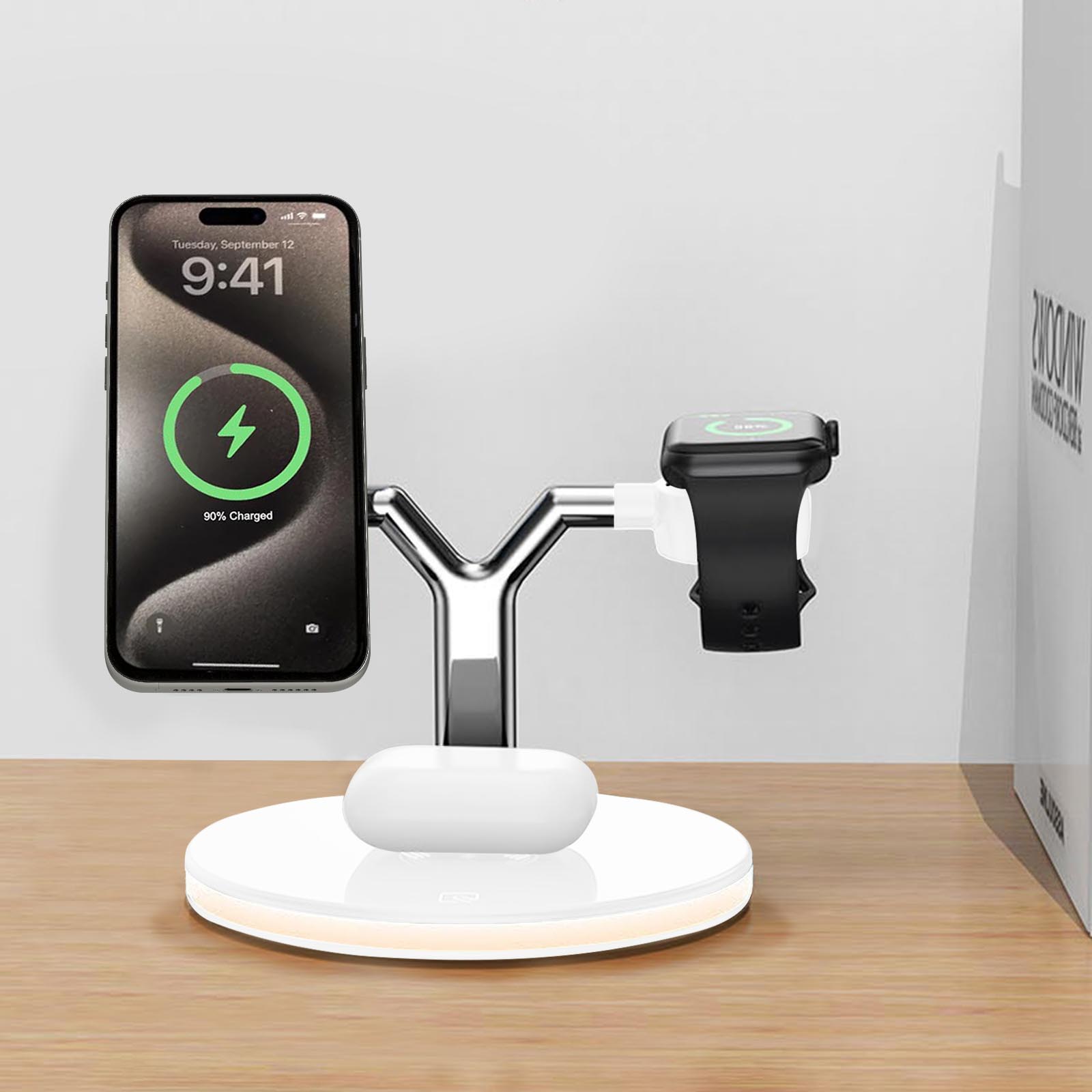 Stazione di ricarica MagSafe 15W per iPhone, Apple Watch e AirPods