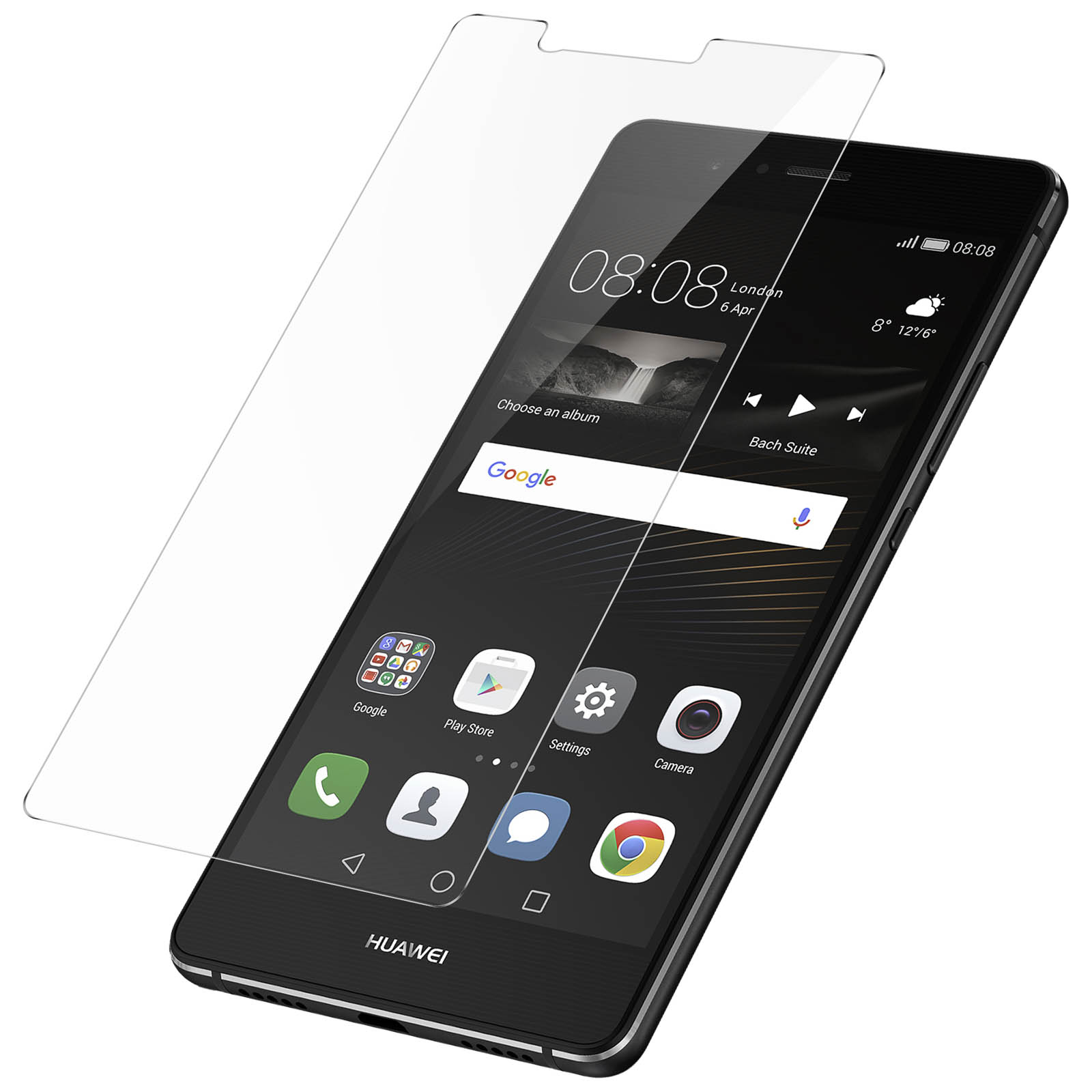Verre Trempé Pour HUAWEI P9 Lite – Protection Écran Invisible (JUMAO) – Neuf