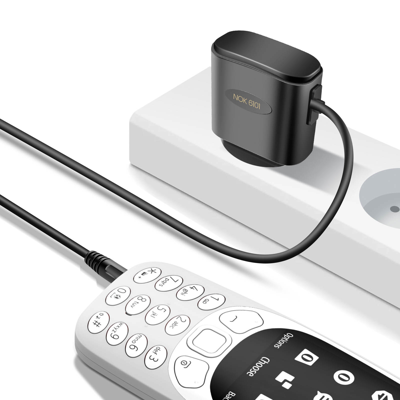 Slabo Mini Cargador USB Para El Coche - 1A - Para Nokia 5.3 | 6