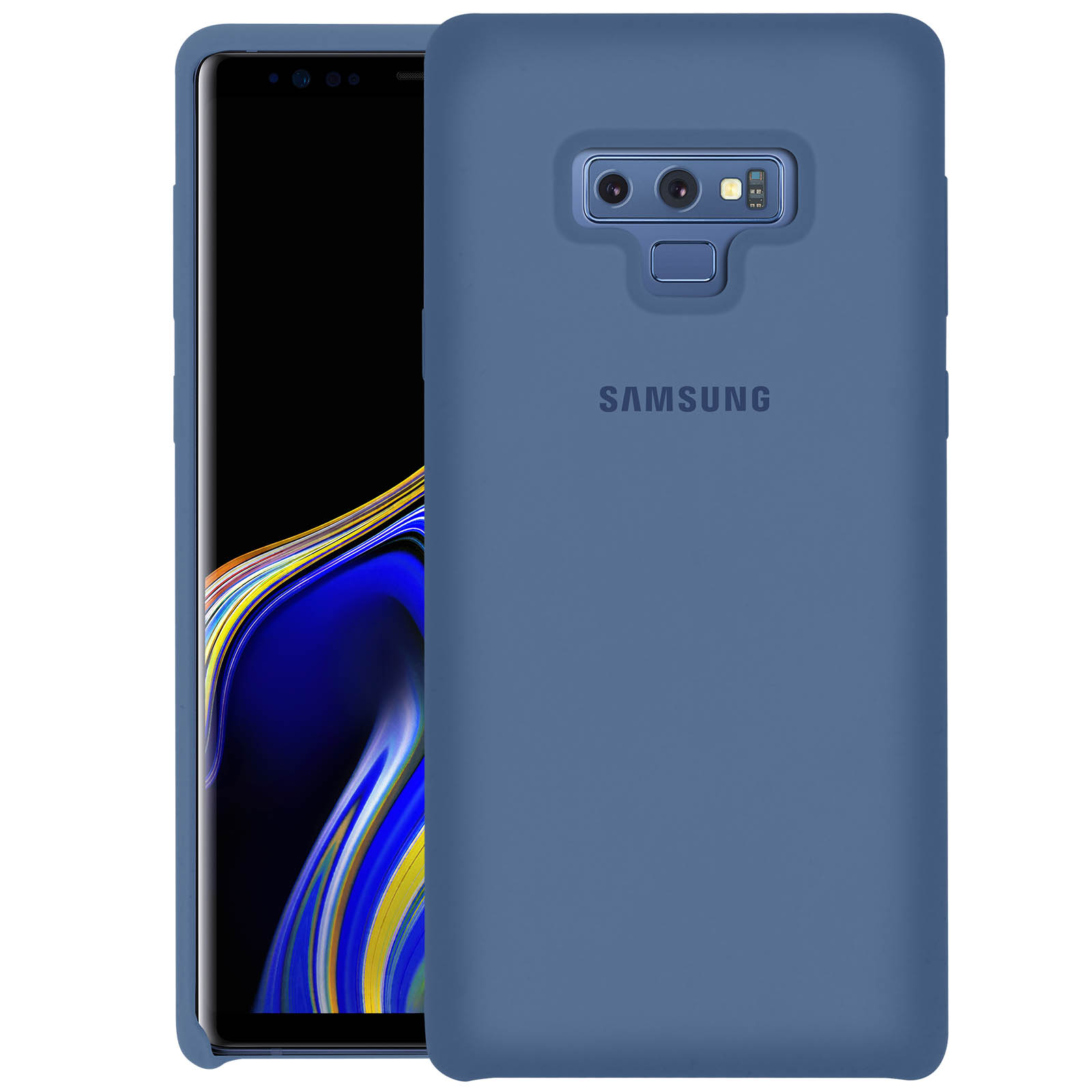 Funda Carcasa Original Samsung de silicona – Azul para Samsung