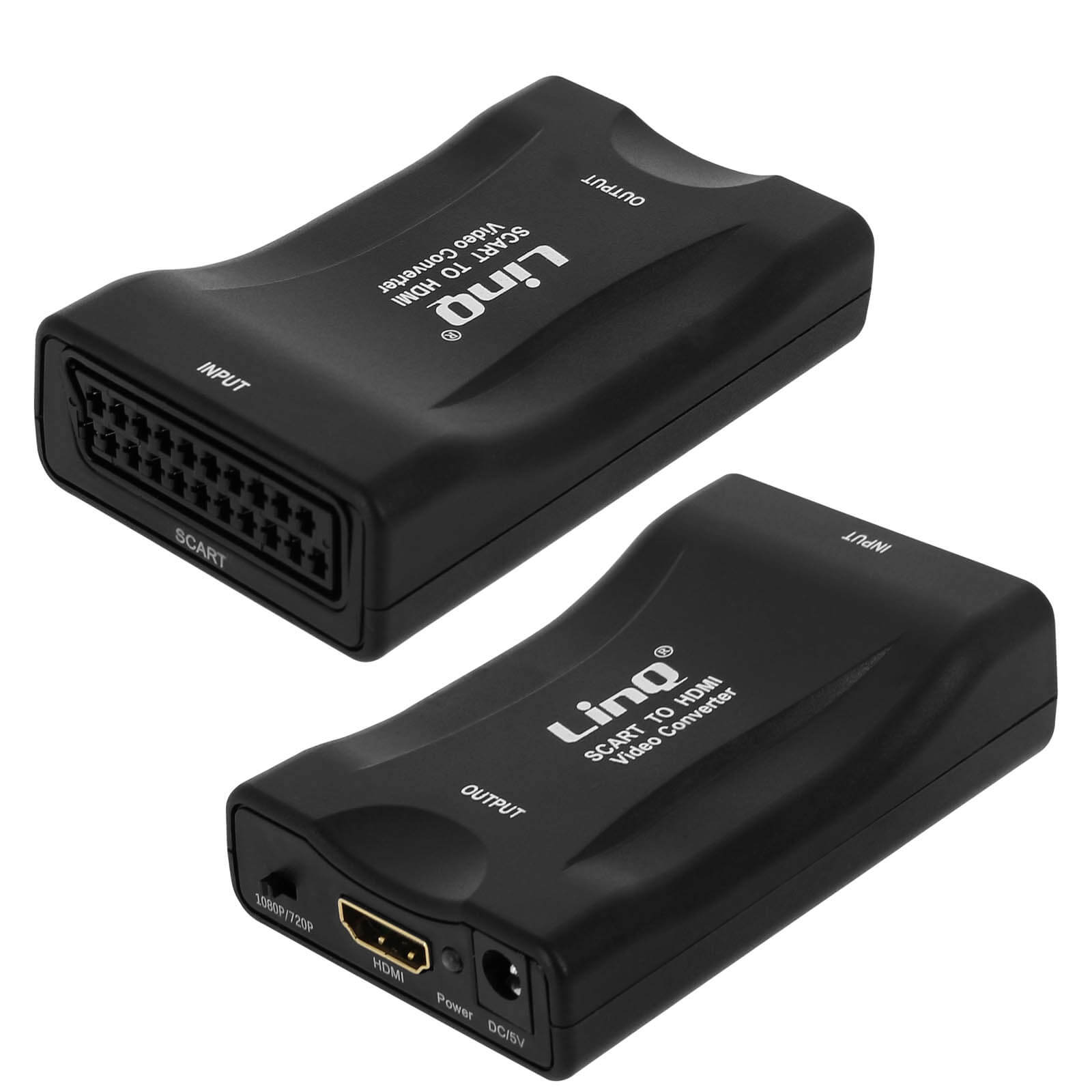 Scart a HDMI Cavo Convertitore con Cavi Scart e HDMI, Scart In HDMI Ou