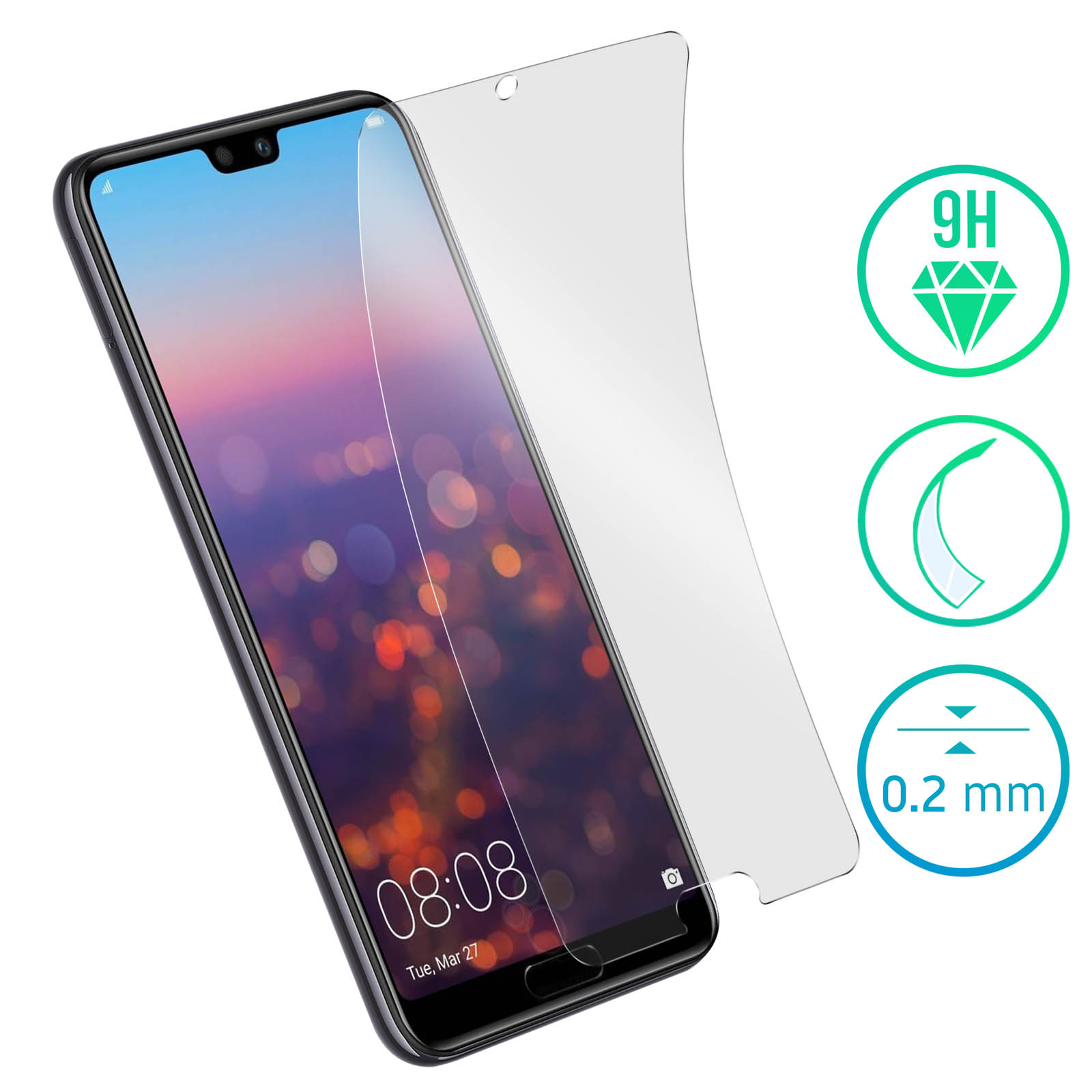 Cache Batterie (rabat Arrière) Doré Pour Huawei P20 Lite - Neuf Sous Blister - Pièce De Rechange