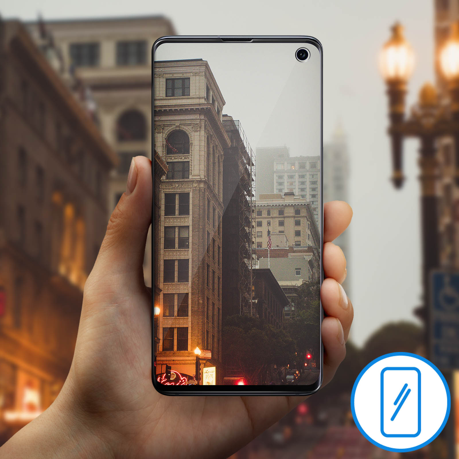 Tentoki Vetro Temperato per Samsung Galaxy S10 Plus/Samsung Galaxy S10