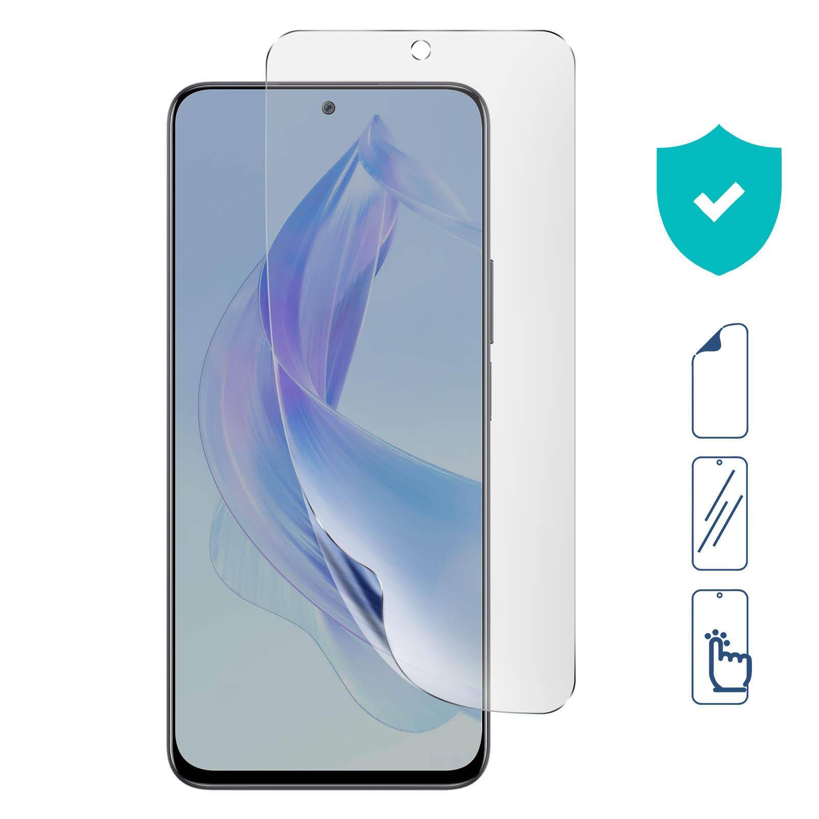 Protection écran Hydrogel Pour Huawei Honor 50 Lite (6.67") - Verre Trempé - Transparent - Neuf Emballé