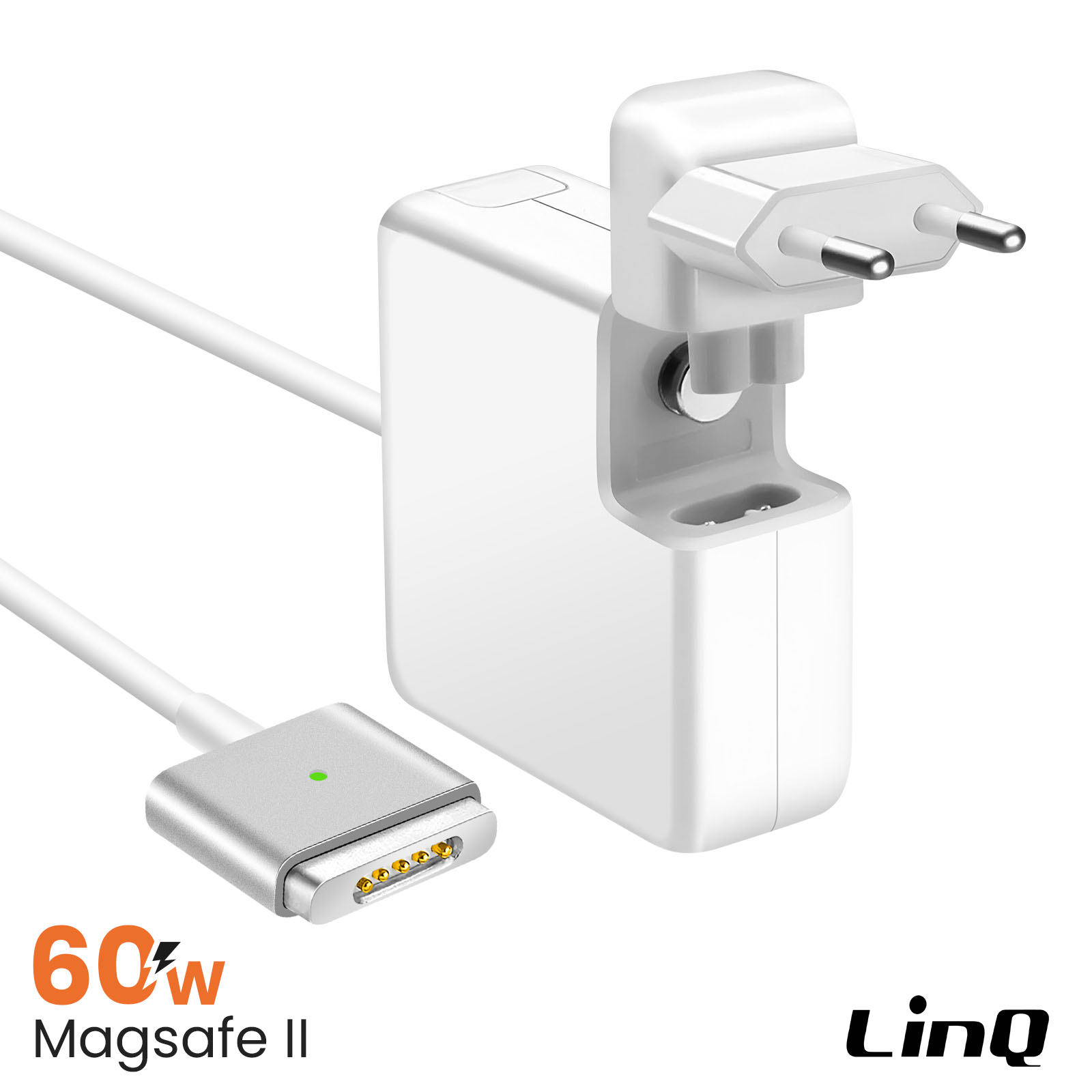 Caricabatterie 60W Per MacBook Pro – Adattatore Compatibile Con A1278, A1342, Modelli 13” 2009-2012