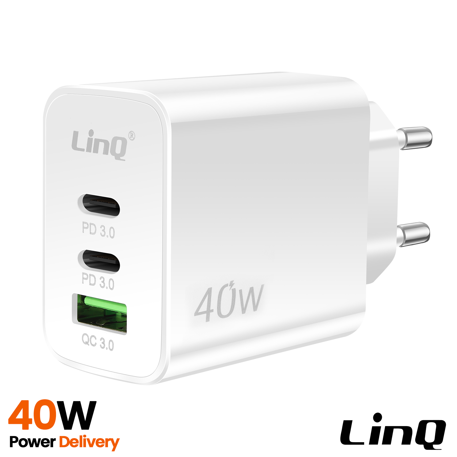 Caricatore USB Dual 20W Con USB-C E USB-A Per Motorola Moto G56 5G – Ricarica Veloce USB-PD