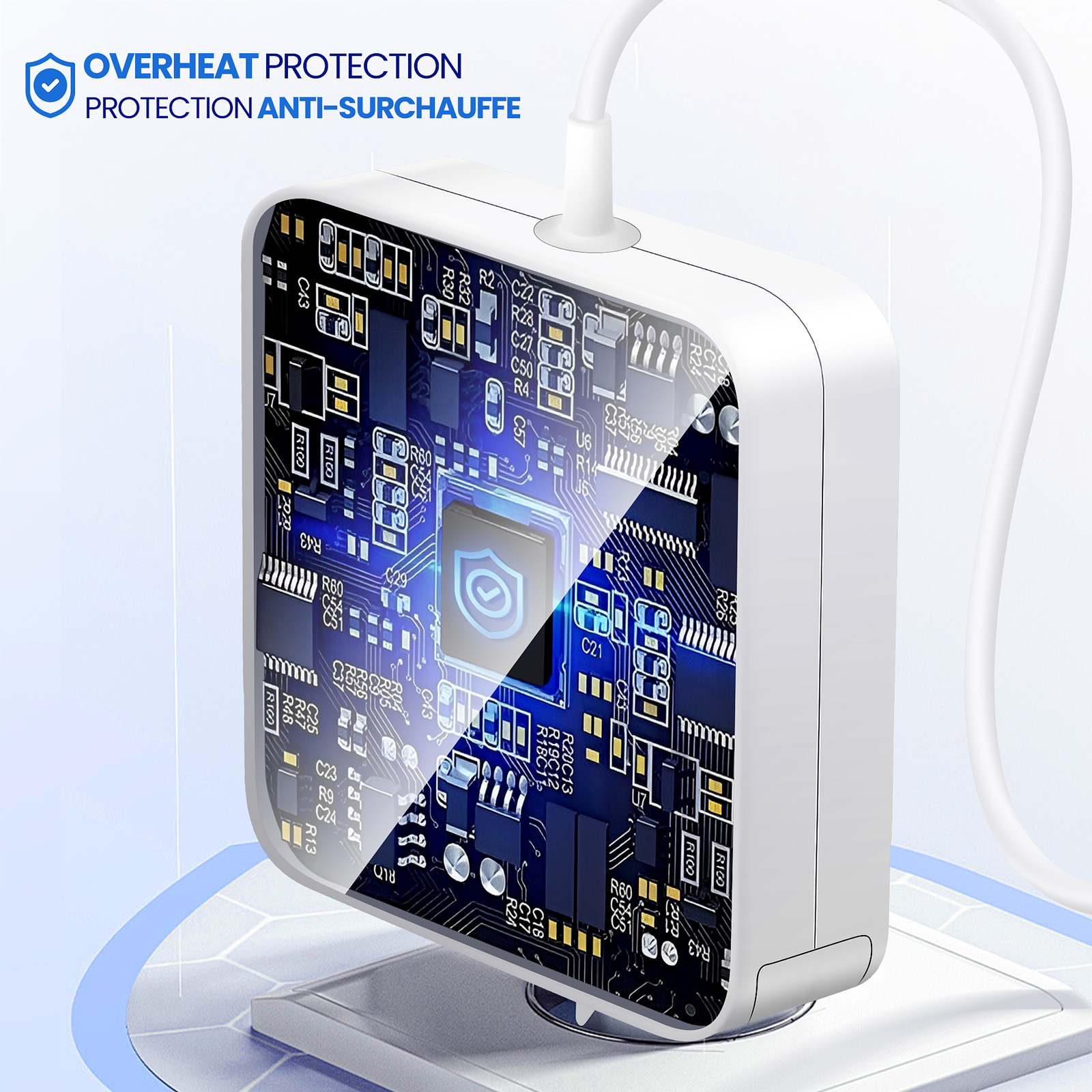 Caricatore Portatile 85W Con Connettore MagSafe 1 Per MacBook Pro A1343 A1278 A1286 A1297 - Alimentatore Sostitutivo