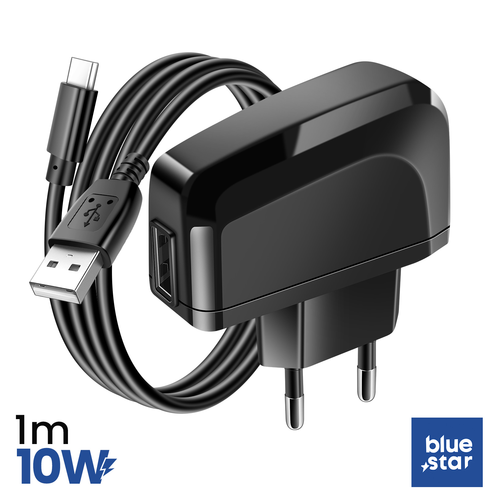Chargeur Secteur Mural USB Type C Pour Sony Xperia XA1 XA2 XA2 Plus - Câble 1.2m