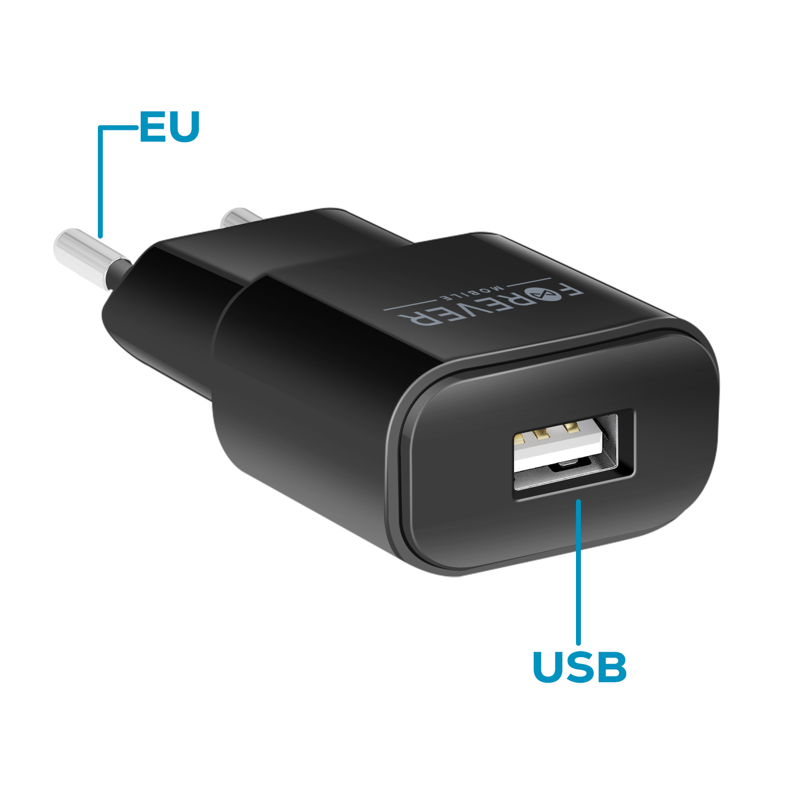 Carica Batteria Universale Travel Charger 5V 10W + Cavo Type-C Usb 1M - Foto 9