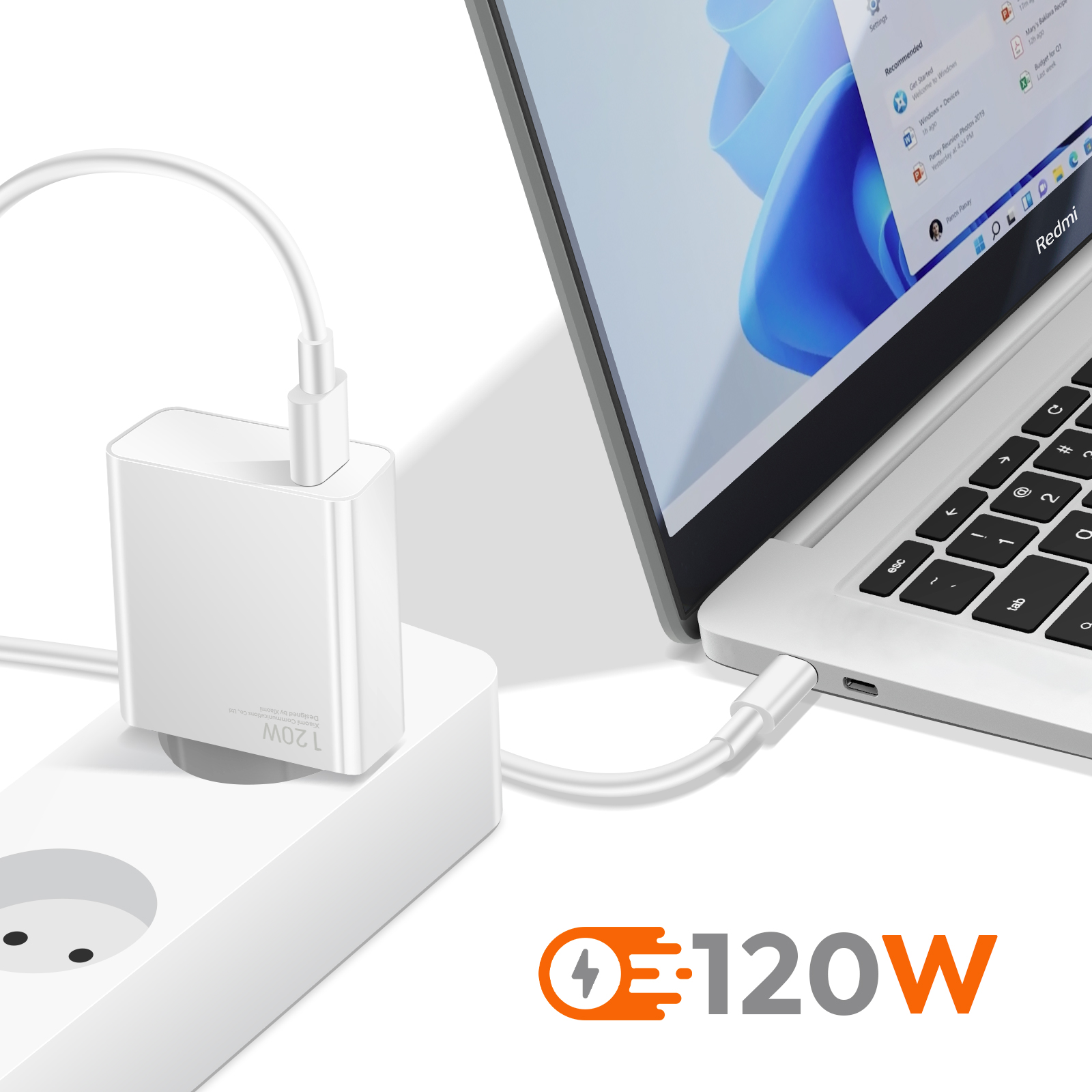 Xiaomi 120W câble de chargeur rapide 1/1.8M pour Mi 15 14