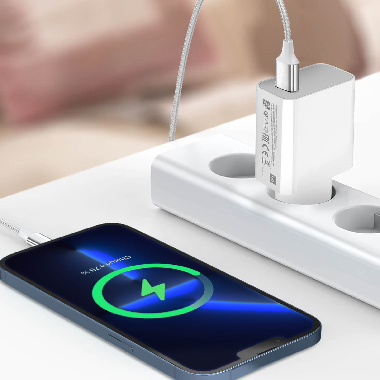 Chargeur Original Xiaomi MDY-08-EI 18W - Pour Poco X3, M3, M2 Pro - Neuf Sous Emballage