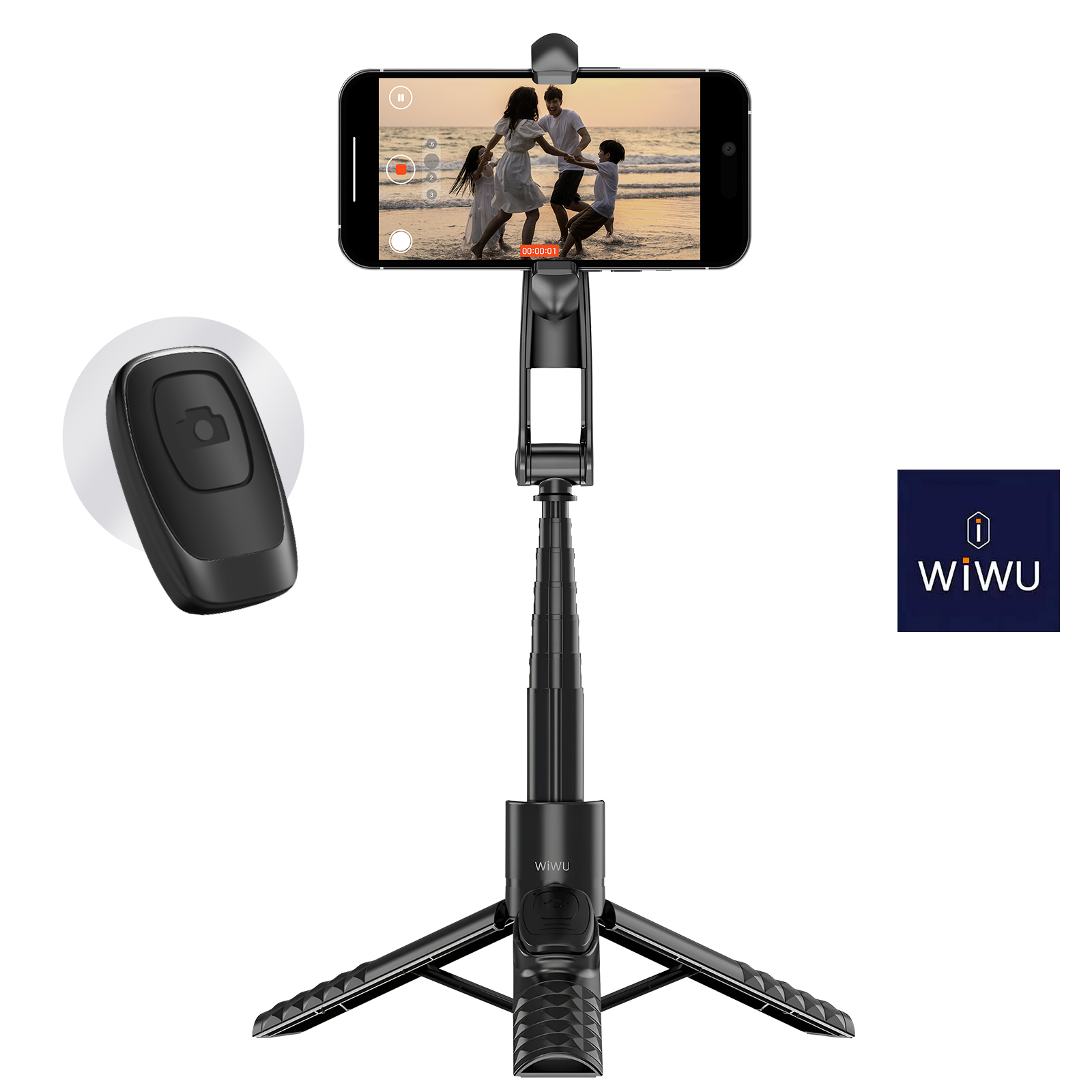 CAVALLETTO TREPPIEDE TREPPIEDI Per Smartphone Dv Tablet Fotocamera Allungabile EUR 23,99 - IT - Foto 9