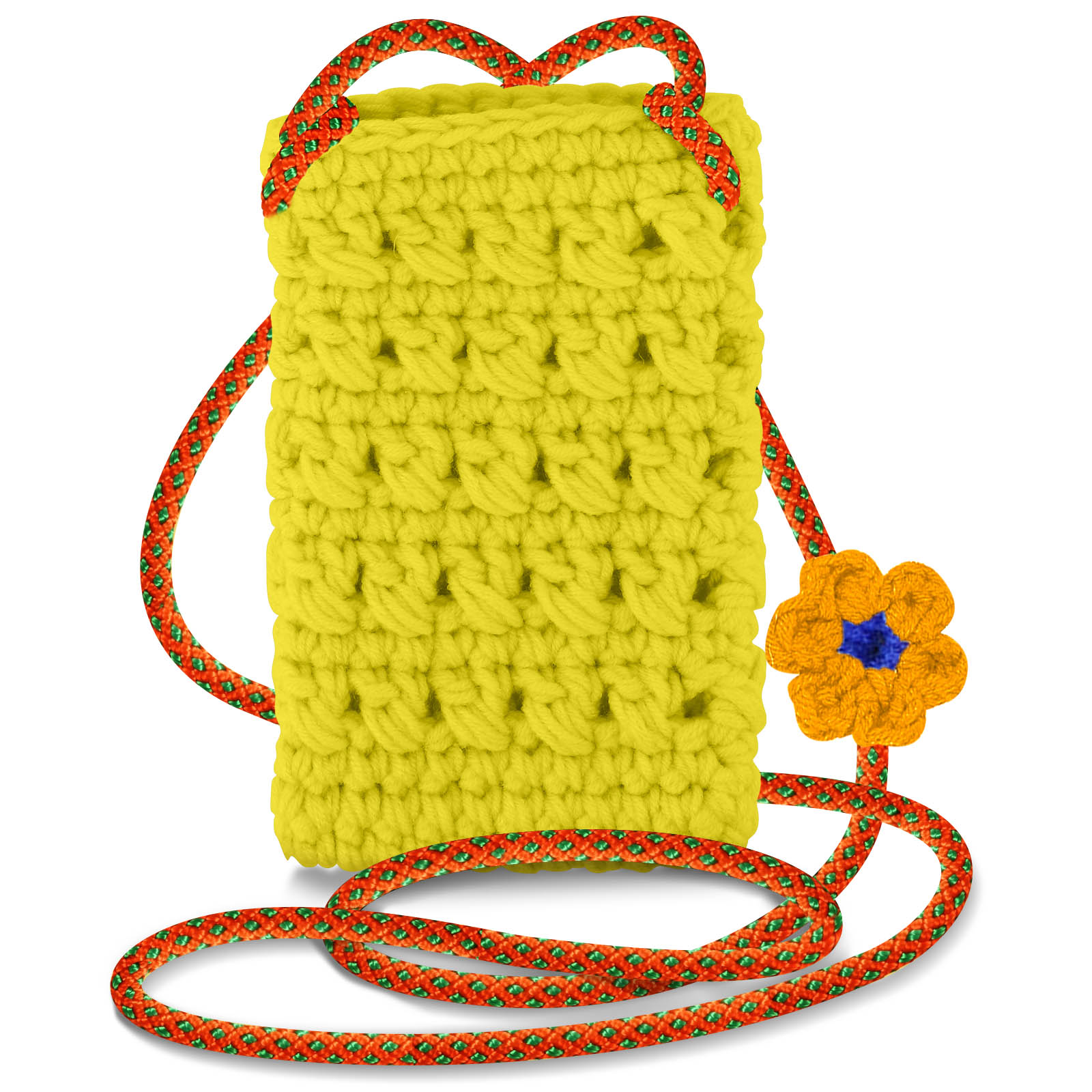 Borsa All'uncinetto A Forma Di Rana – Compatta 39x15 Cm, Portafoglio Leggero Per Cellulare, Regalo Per Ragazze