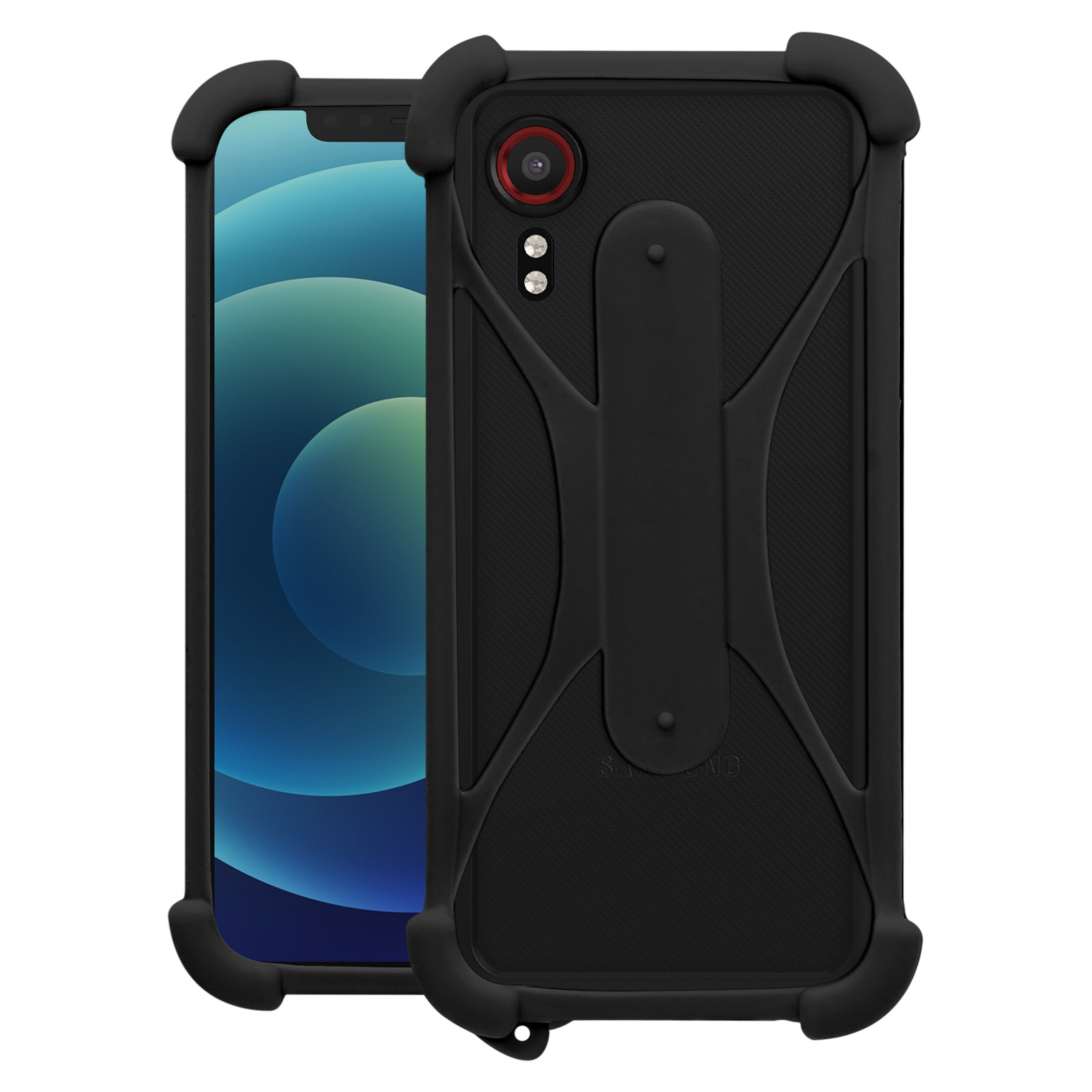 KANVOOS Cover Per IPhone 8 Plus/7 Plus, Custodia A Libro In Pelle PU Con Silicone TPU, Antiurto Flip Portafoglio (Blu - Foto 6