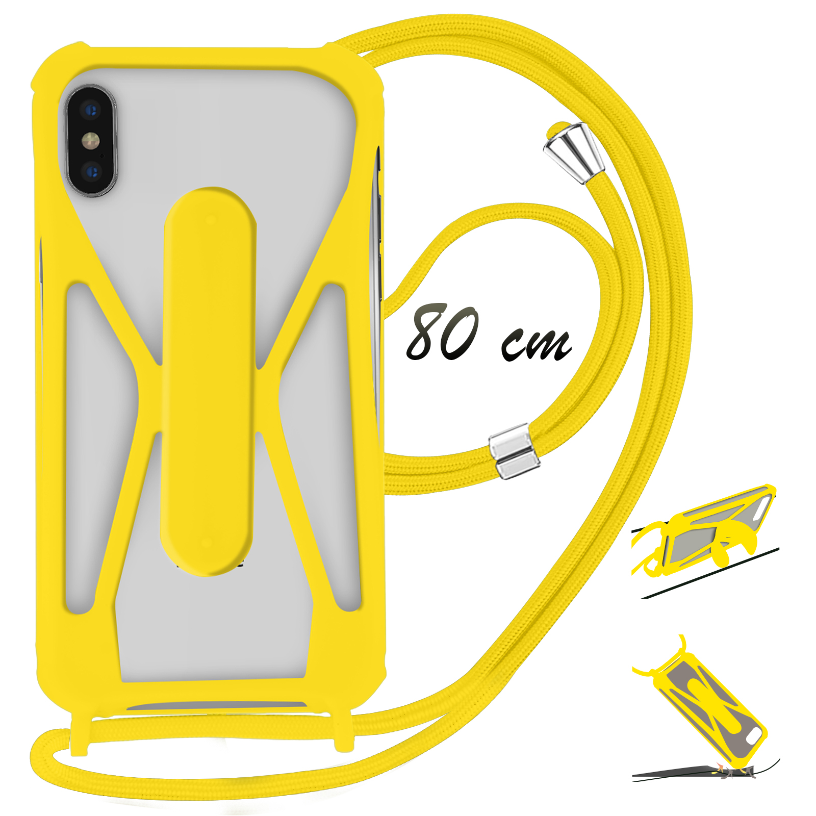 Nivofu 2 Pièces Support Telephone Portable, Mini Béquille De Téléphone, Support De Téléphone En Métal,Ultra-Thin Invisible Back Stick Mobile Phone Support, Support Autoadhésif Pour Smartphone