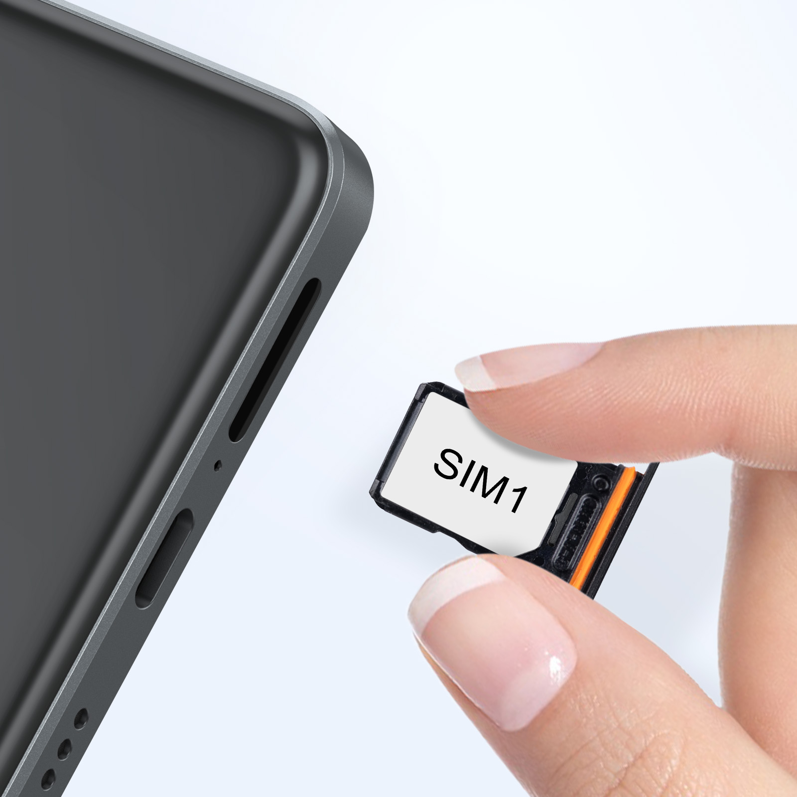 Pour Xiaomi Poco X6 Pro Tiroir De Carte SIM D'origine + Tiroir De Carte SIM (Vert