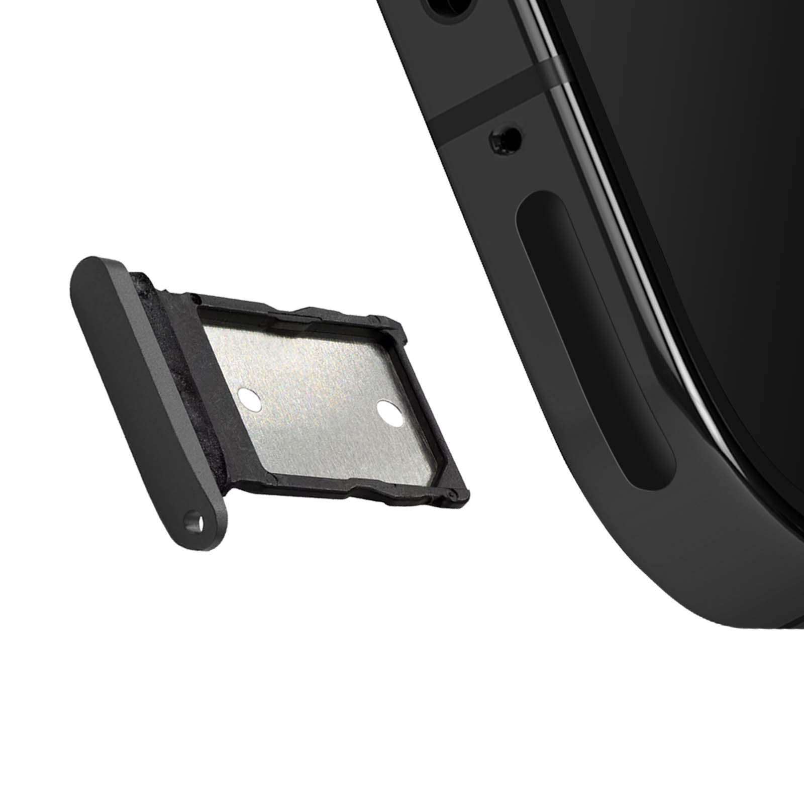 Tiroir Carte SIM De Rechange Pour Google Pixel 9a Noir Obsidienne - Compatible - Matériau Haute Qualité - 7