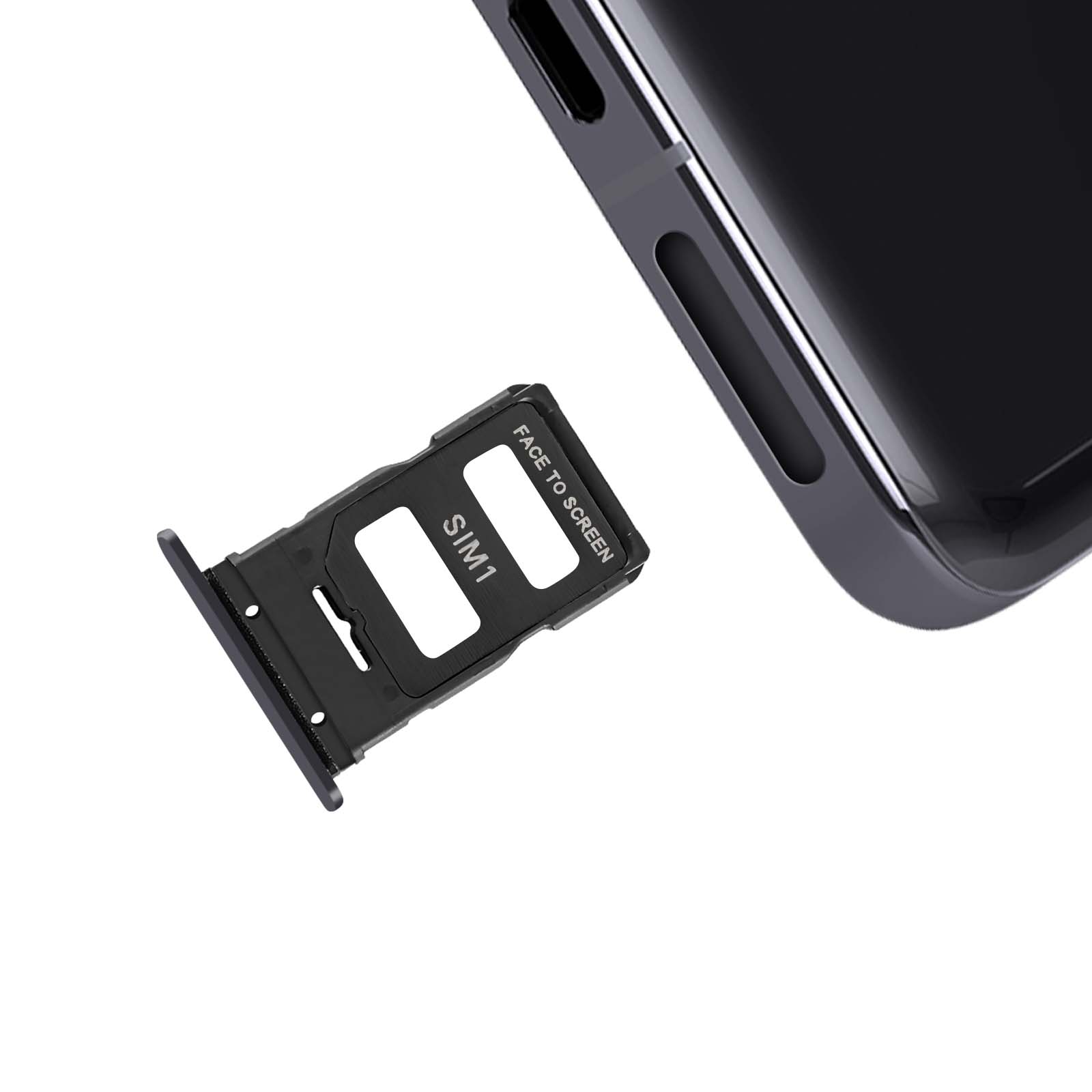 Tiroir à Carte SIM Noir - Compatible Xiaomi 13 - Pièce De Rechange Neuve