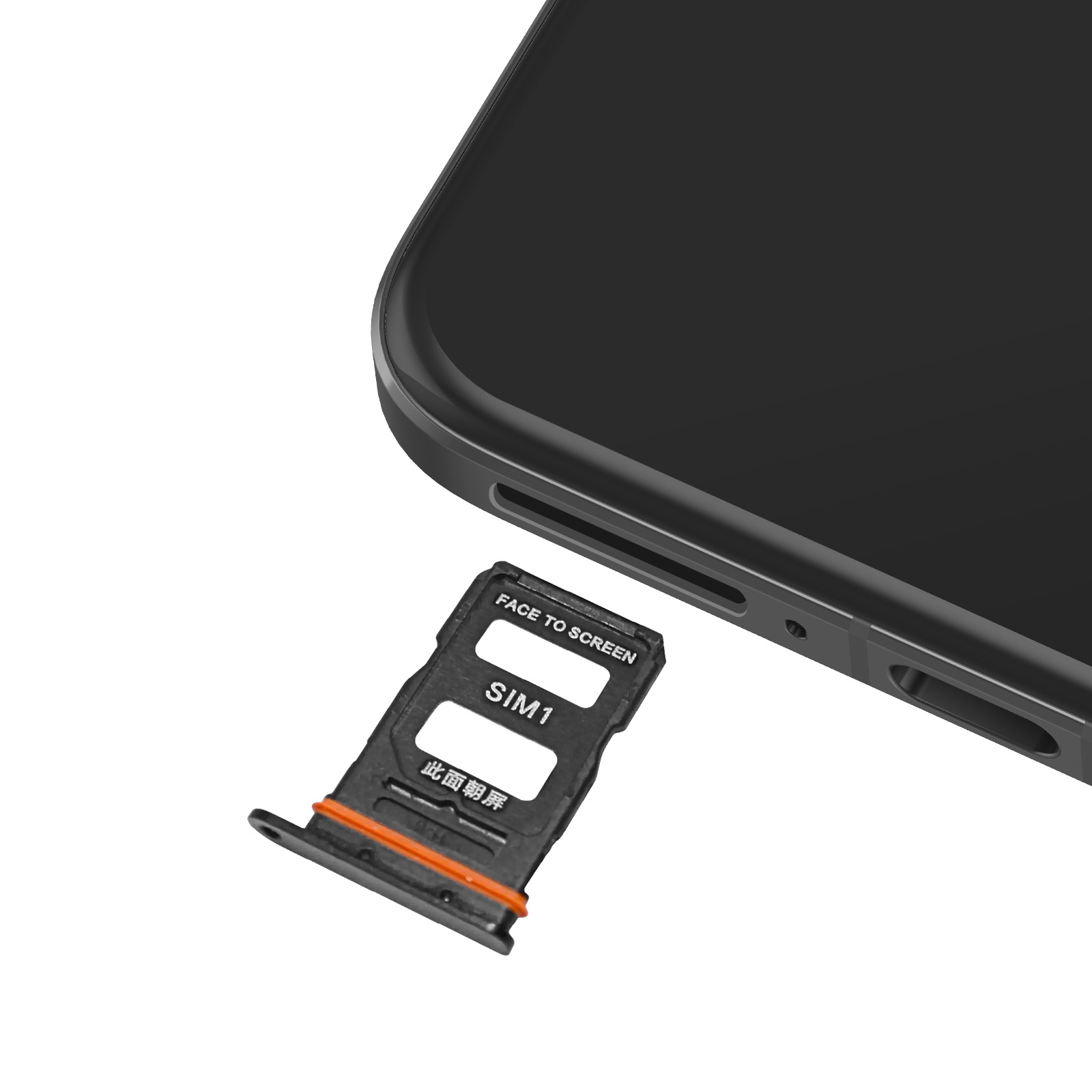 ExtKry Tiroir Carte SIM Pour Xiaomi 14T Pro Support Carte SIM