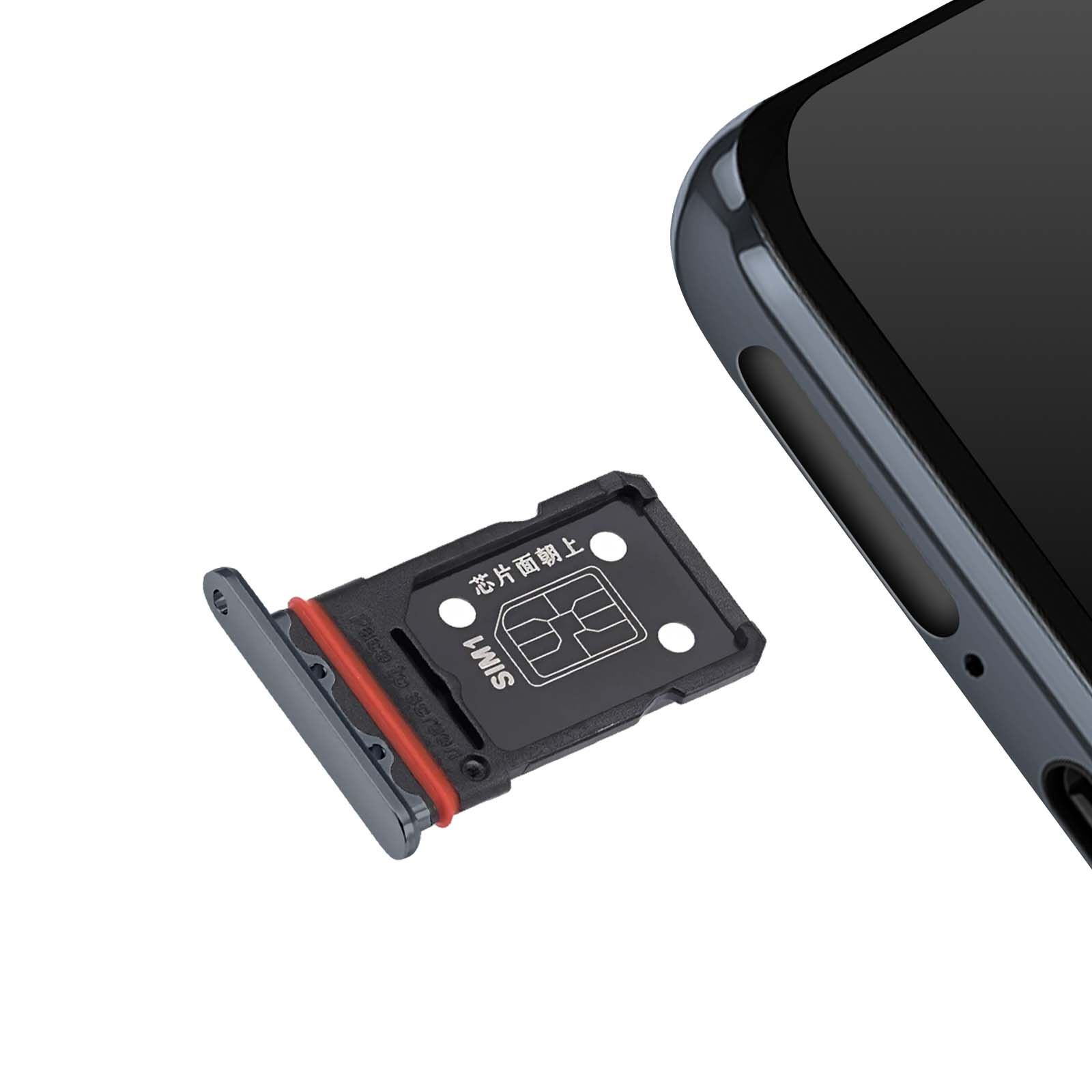 Tiroir SIM Huawei P30 Lite – Noir, Original, Occasion (très Bon état)