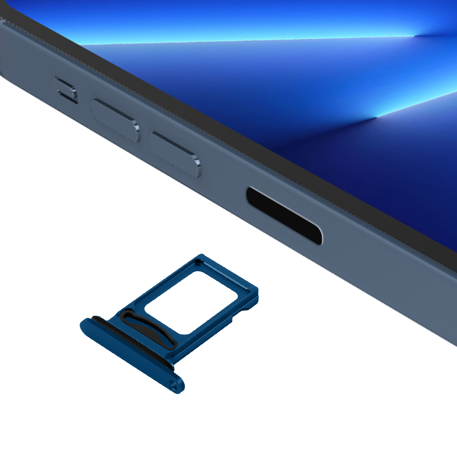 Slot Nano SIM per iPhone 13 Pro e 13 Pro Max - Azzurro Sierra