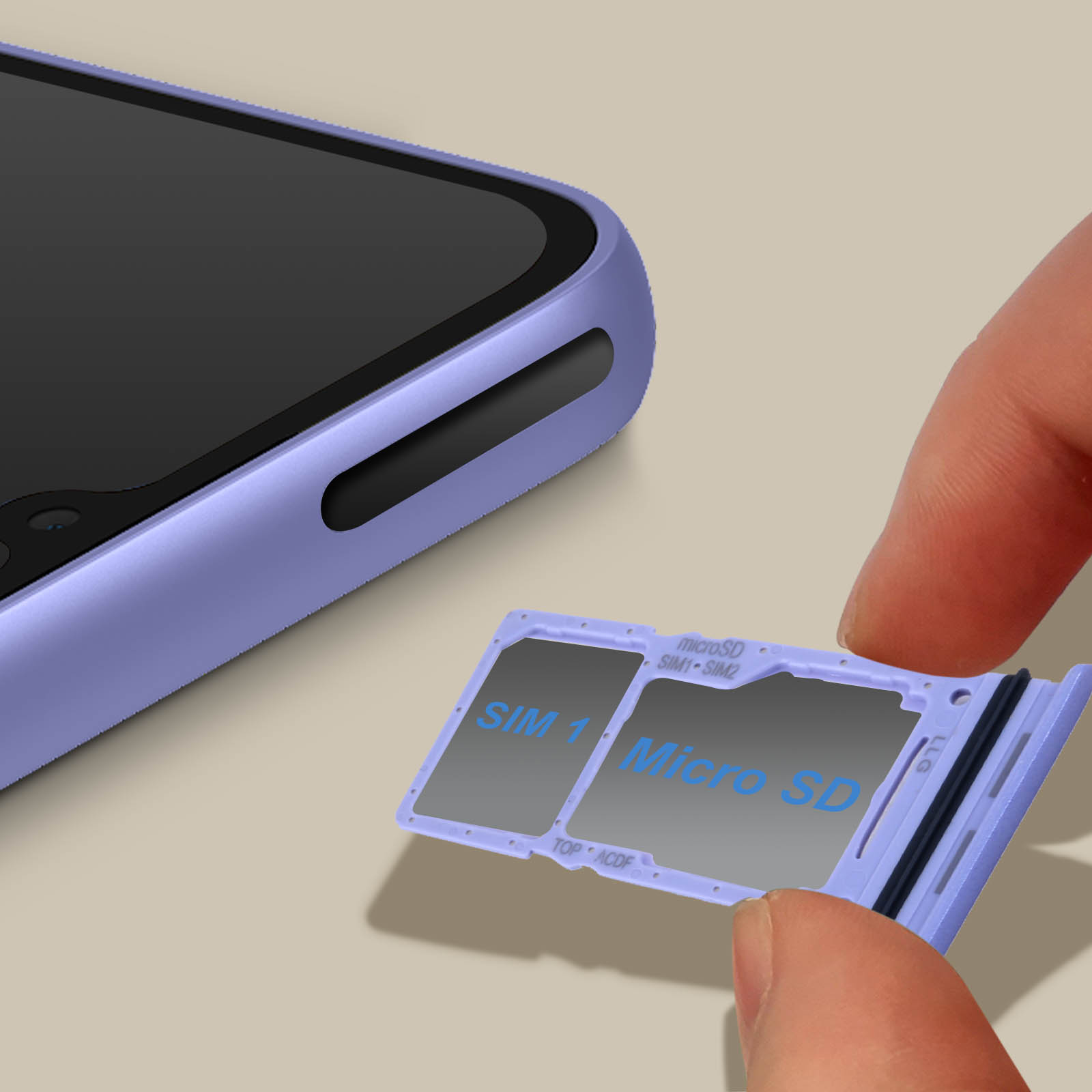 Vassoio SIM Per Oppo A94 5G – Originale, Con Eject Pin Incluso