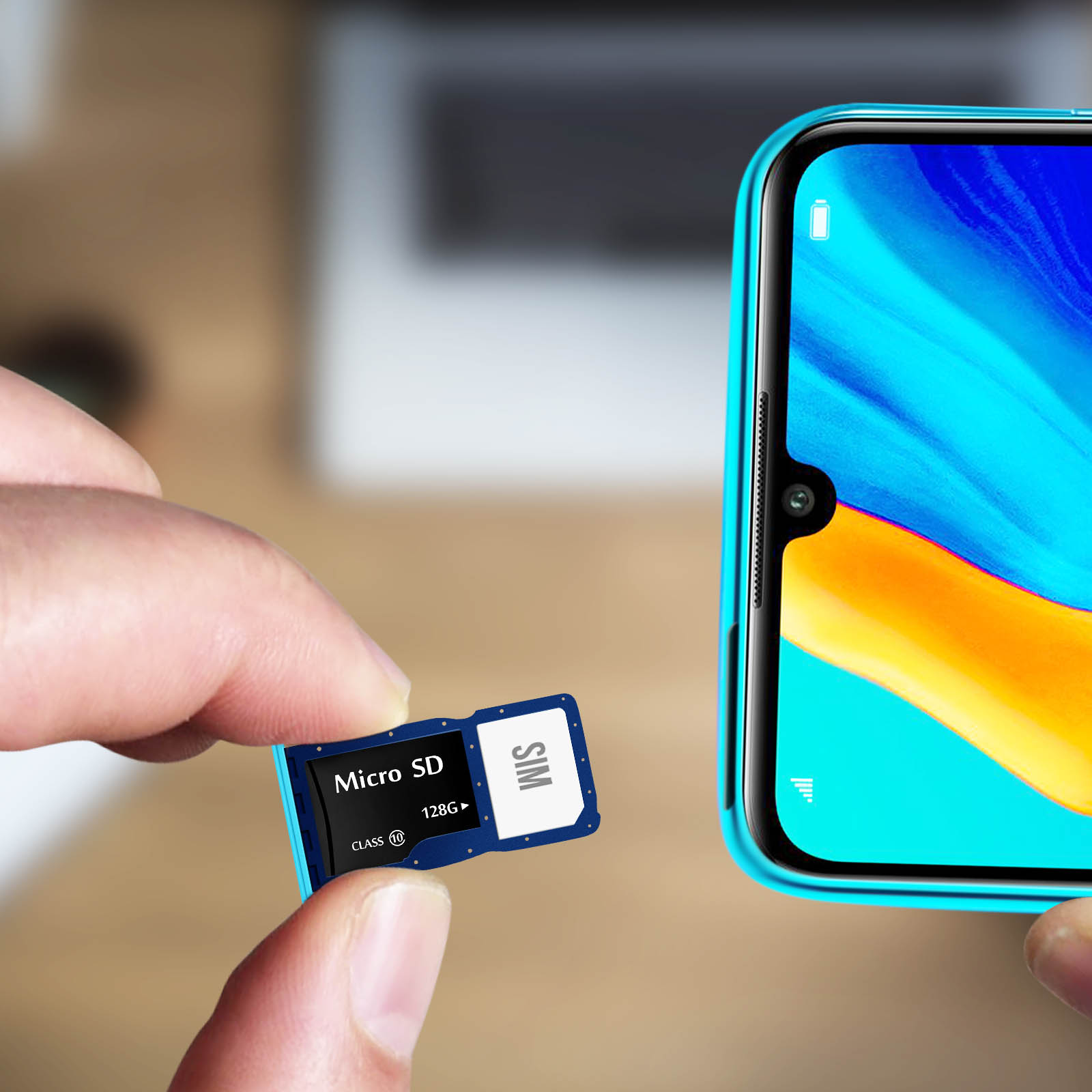Vassoio Sim Per Xiaomi Pocophone Poco M3 Adattatore Scheda Giallo