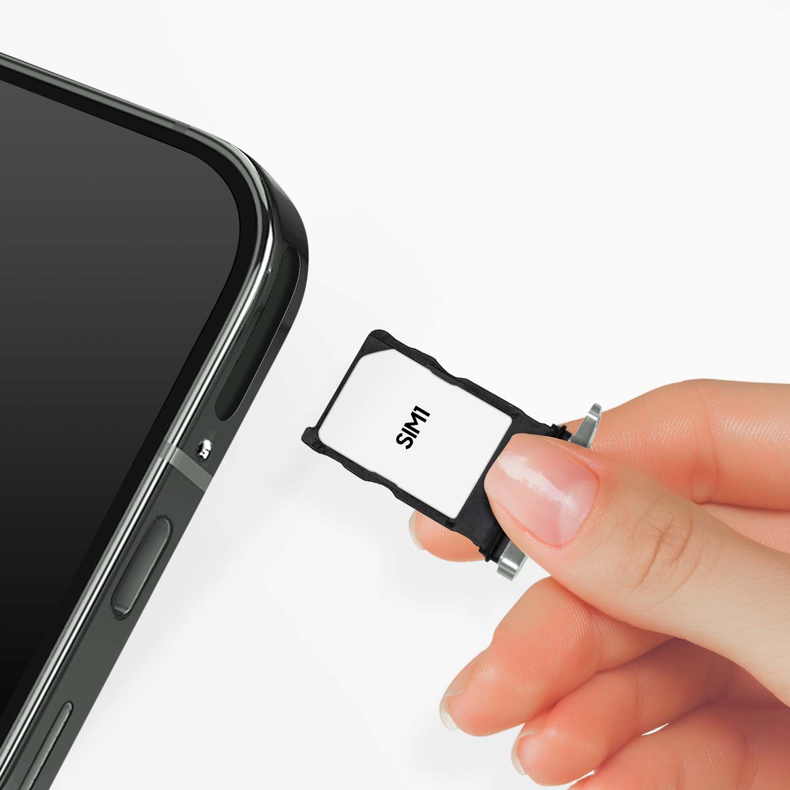 Supporto per scheda SIM di ricambio per Google Pixel 8A, vassoio per scheda SIM, ricambio per Google Pixel 8a, blu
