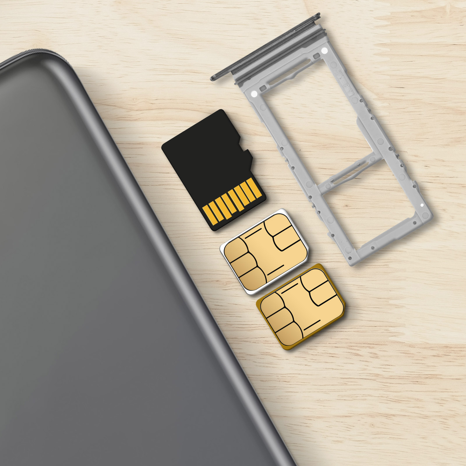 Carte Sim Galaxy S20 Micro Sd Tiroir SIM Samsung Galaxy S20 Plus