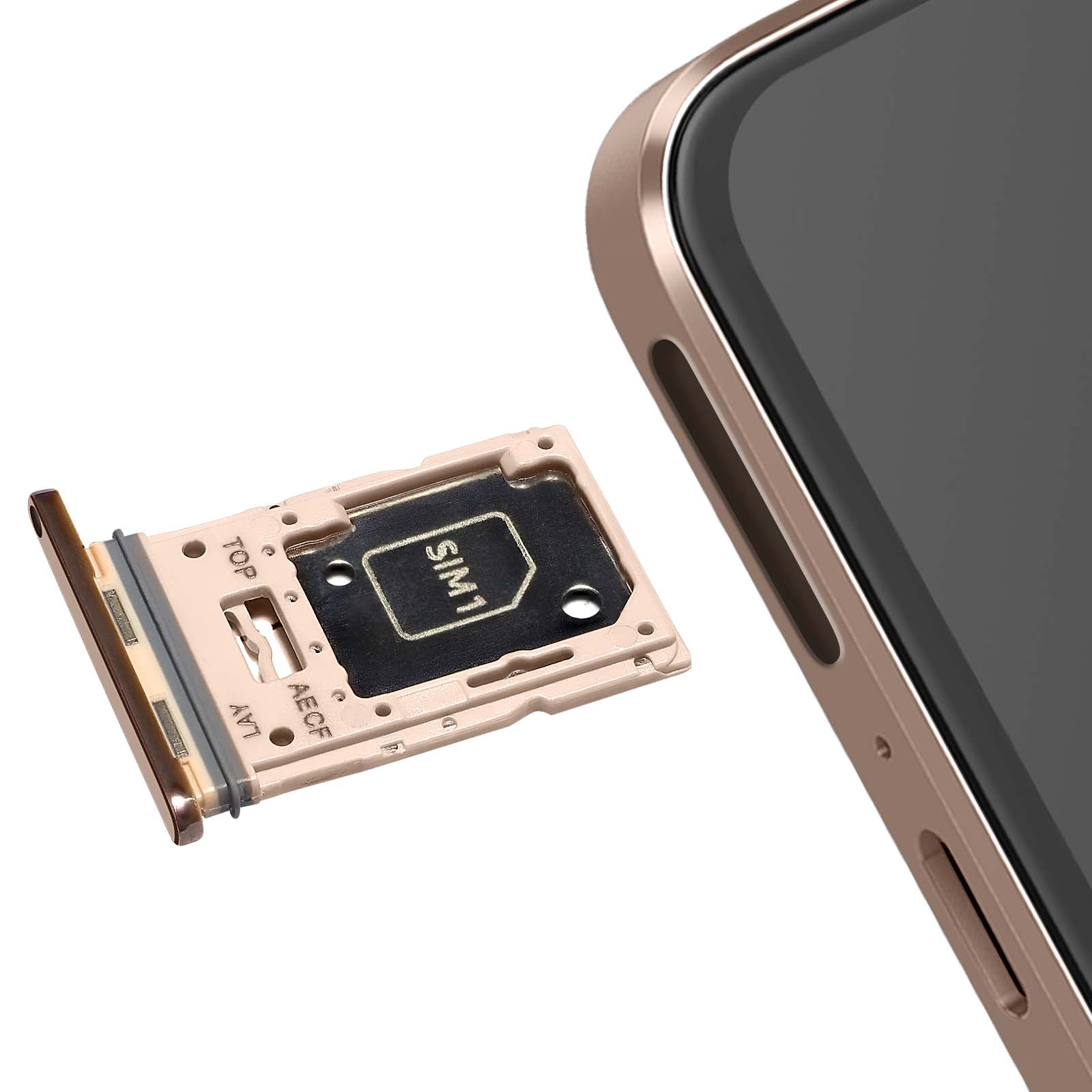 Supporto scheda SIM Samsung Galaxy A53 5G - Doppia Nano SIM Rosa