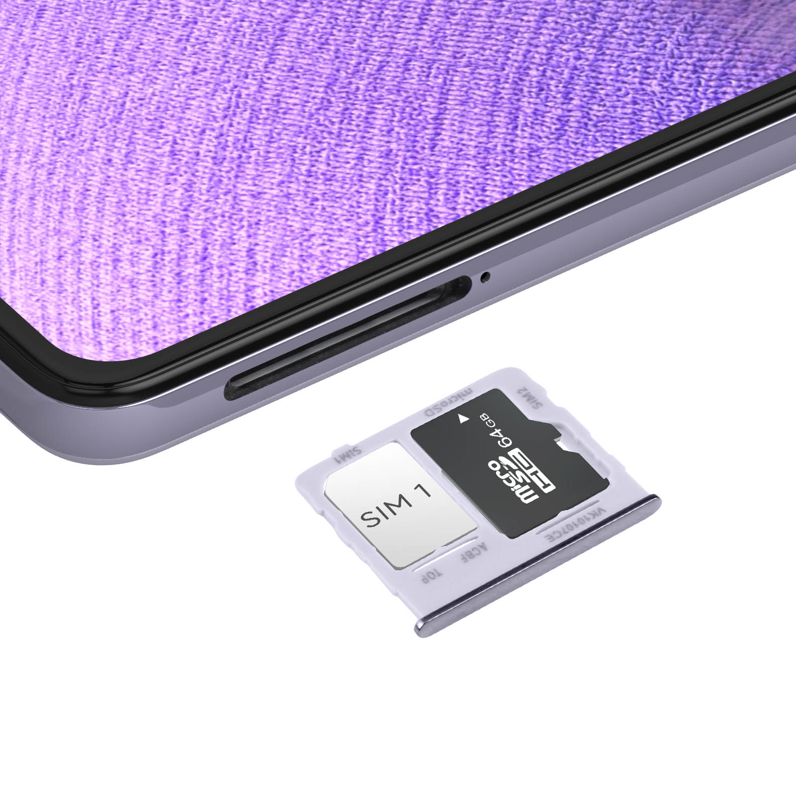 Bandeja SIM Samsung Galaxy A32 5G cartão Nano Sim + microSD