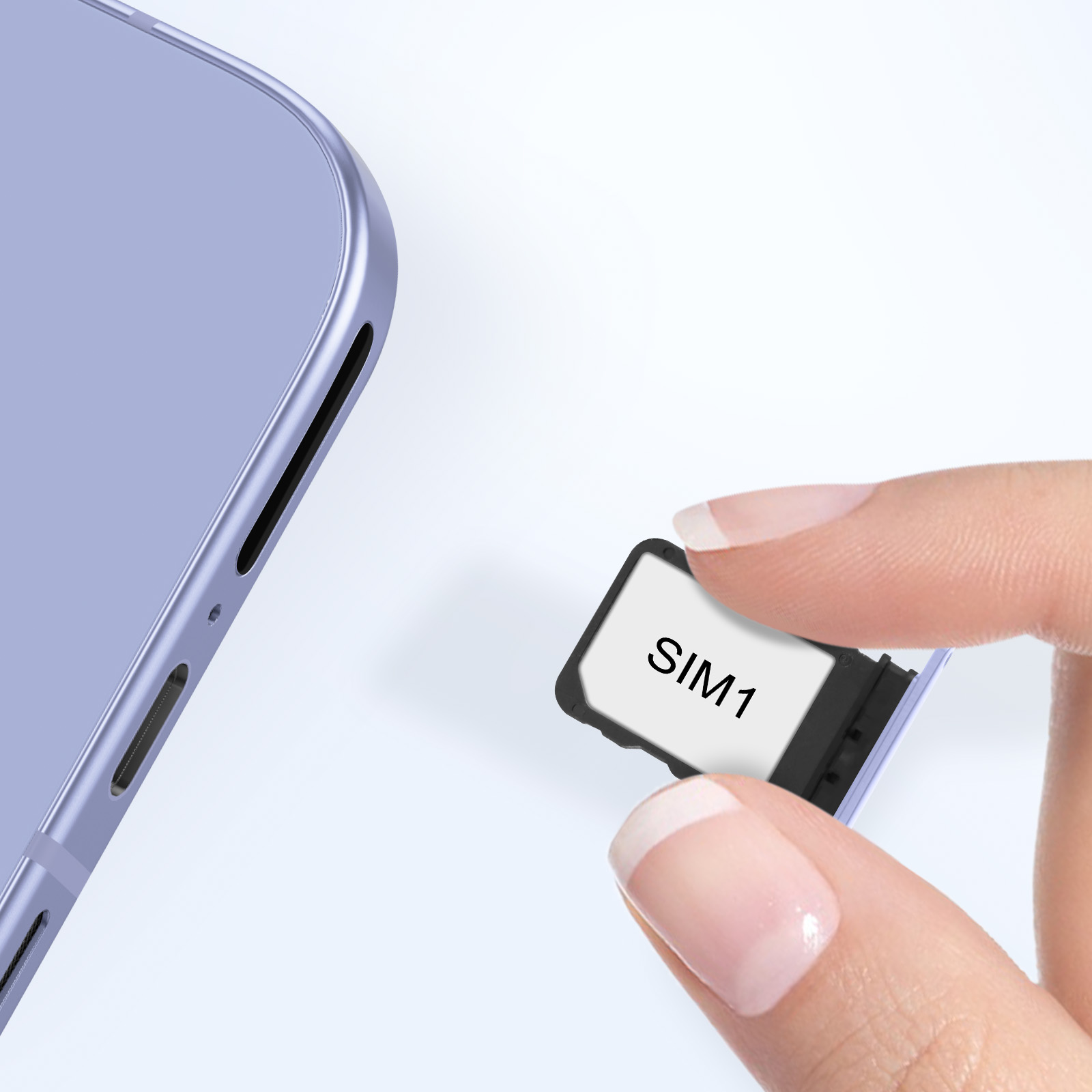Tiroir Carte SIM De Rechange Pour Google Pixel 9a Noir Obsidienne - Compatible - Matériau Haute Qualité - 9
