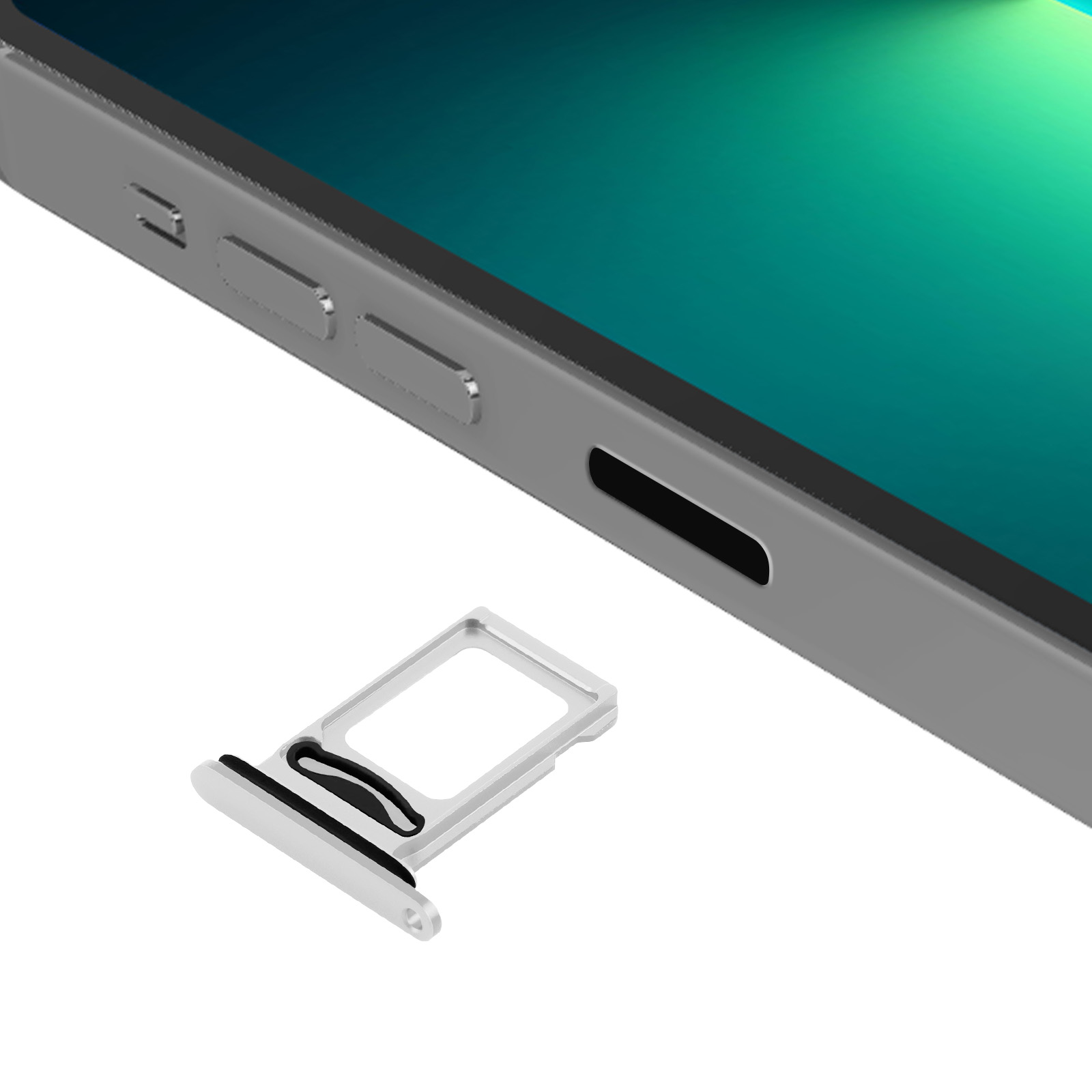 Tiroir à Carte SIM En Or Pour IPhone 13 Pro Et 13 Pro Max - Compatible Apple, Neuf
