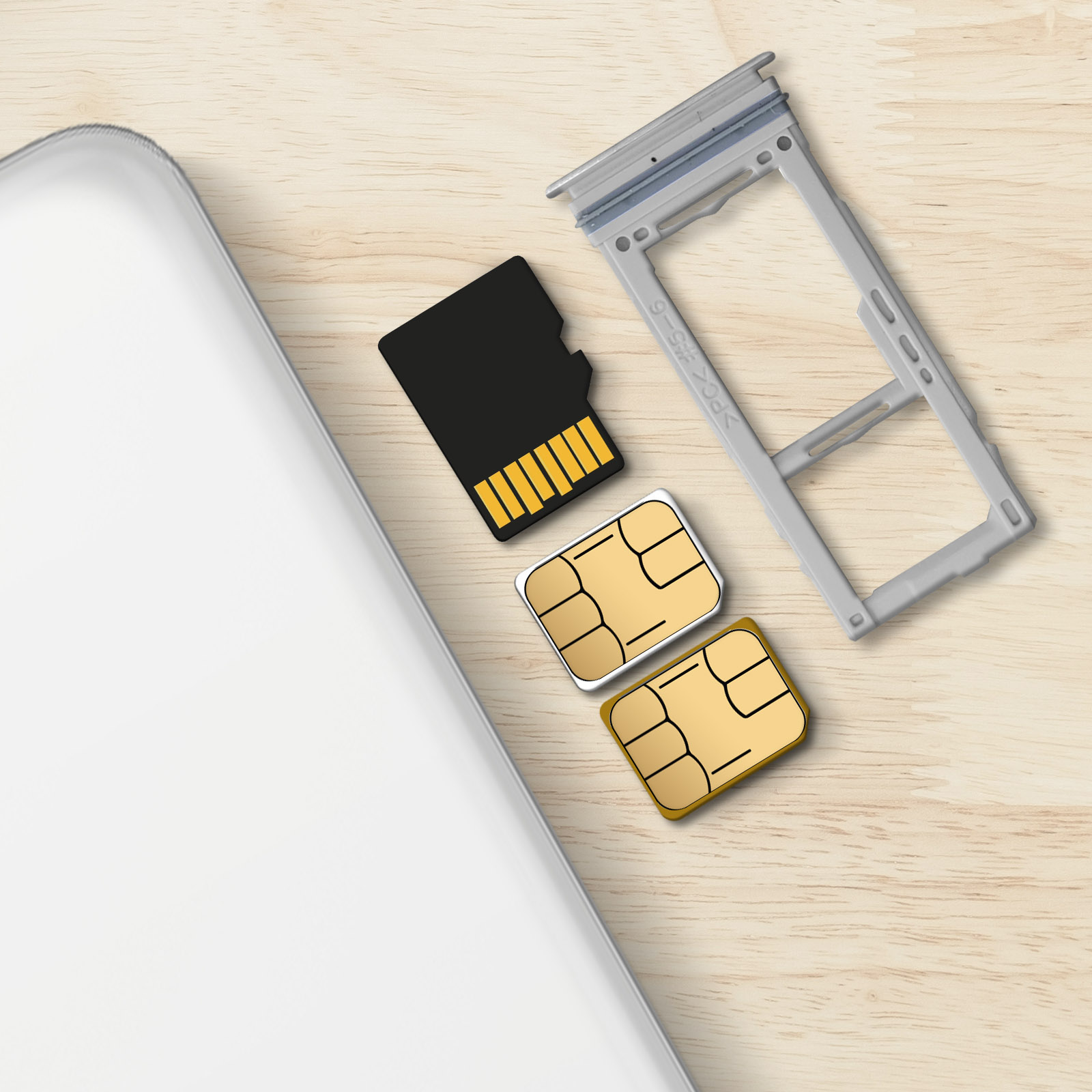 Bandeja SIM Samsung Galaxy A52 / A52s / A72 Tarjeta Nano-SIM +