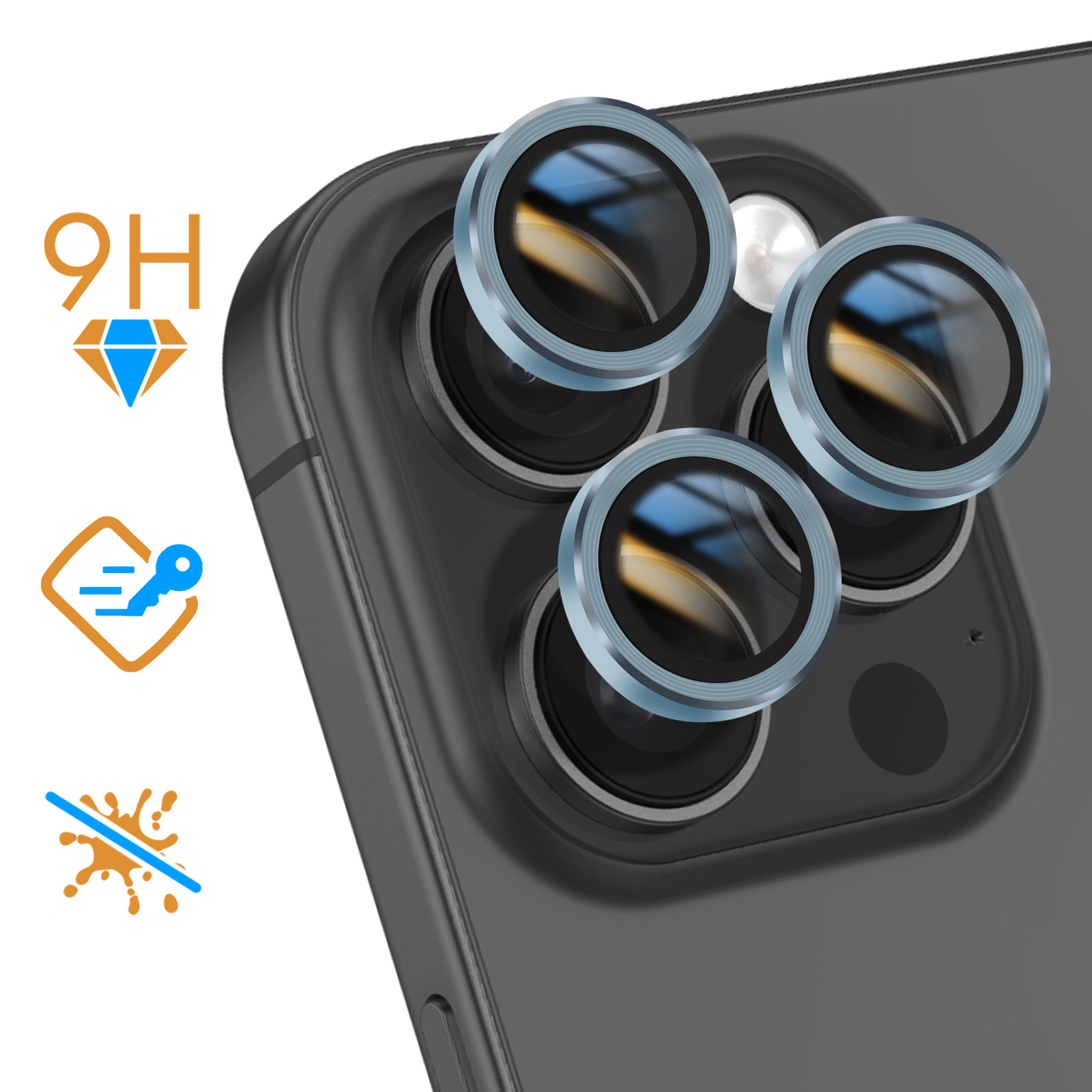 4x Vetro Temperato Per Fotocamera IPhone XS - 3mk Permatoma - Foto 9