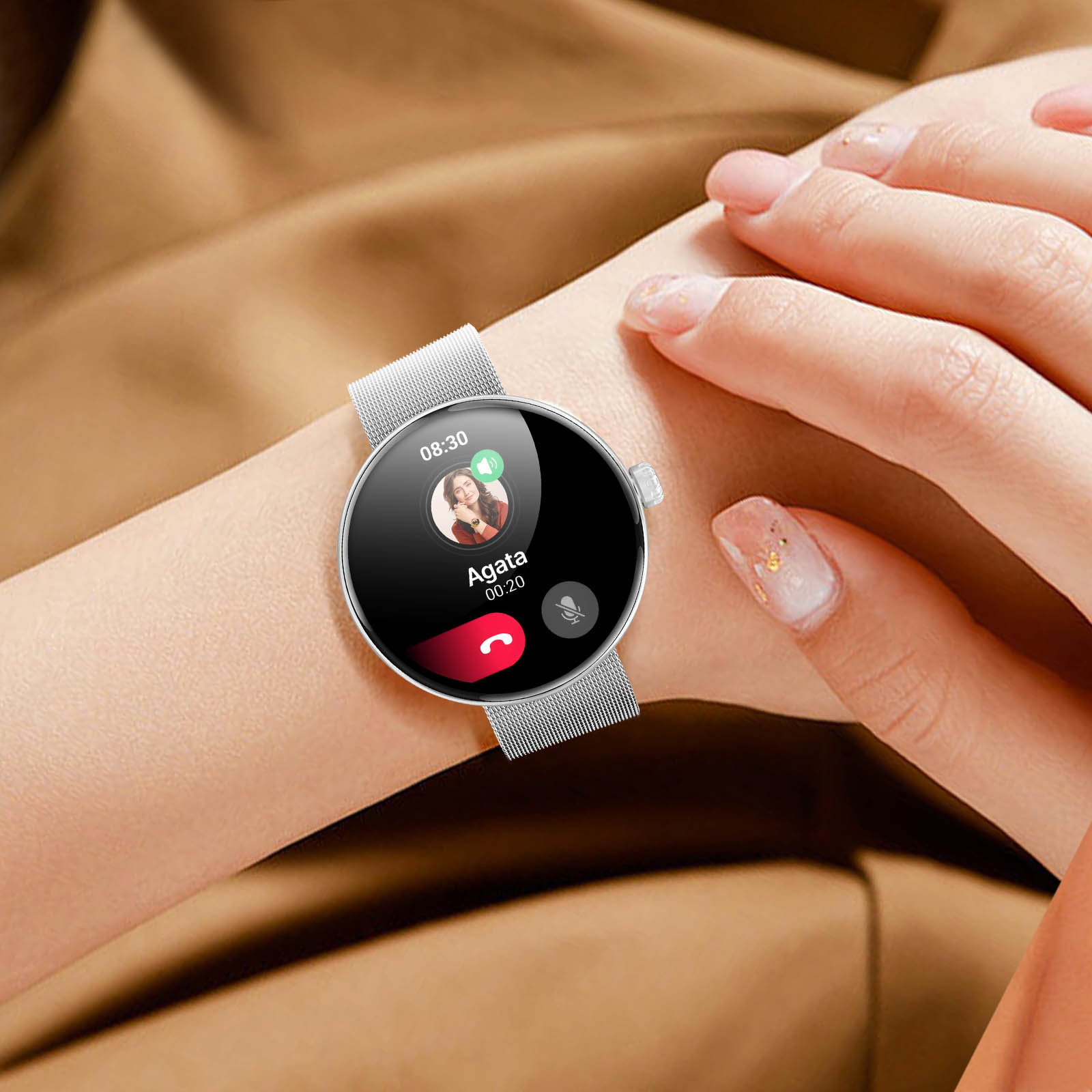 Reloj inteligente Elegante pulsera de salud para mujer Forevive