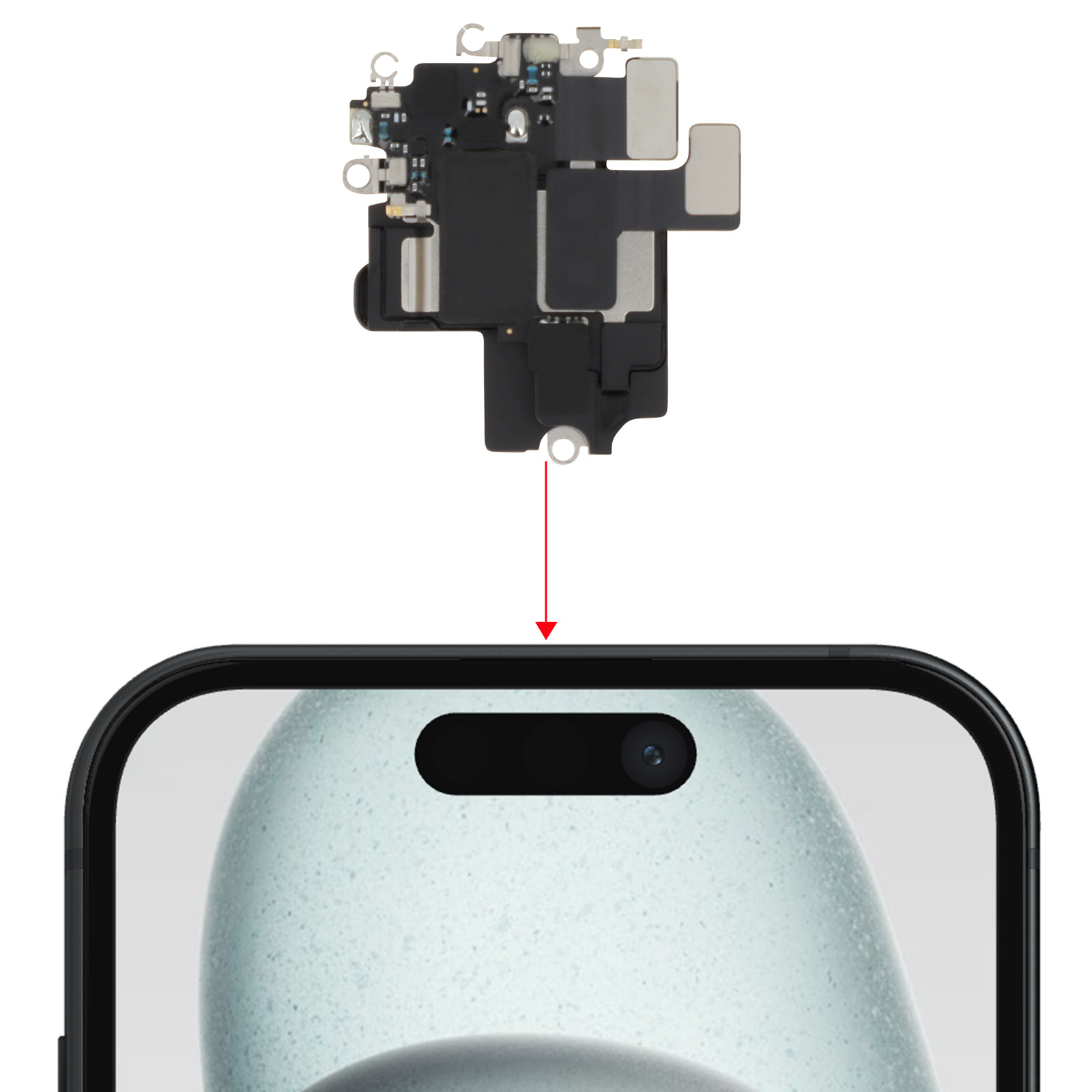 Haut-Parleur Interne Compatible IPhone 7 - Modèles A1660, A1778, A1779 - Neuf Sous Emballage