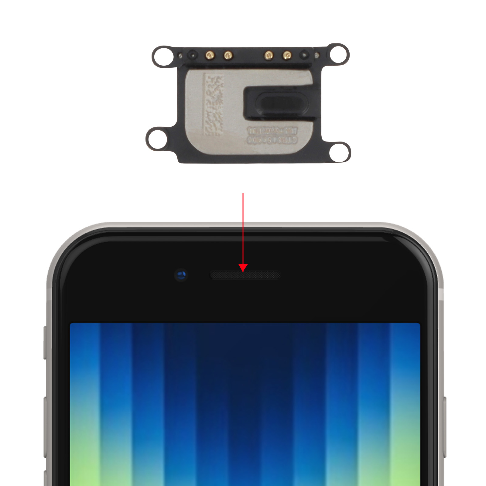 Haut-parleur Interne HP Pour IPhone 5s / IPhone SE - Pièce De Rechange Neuve