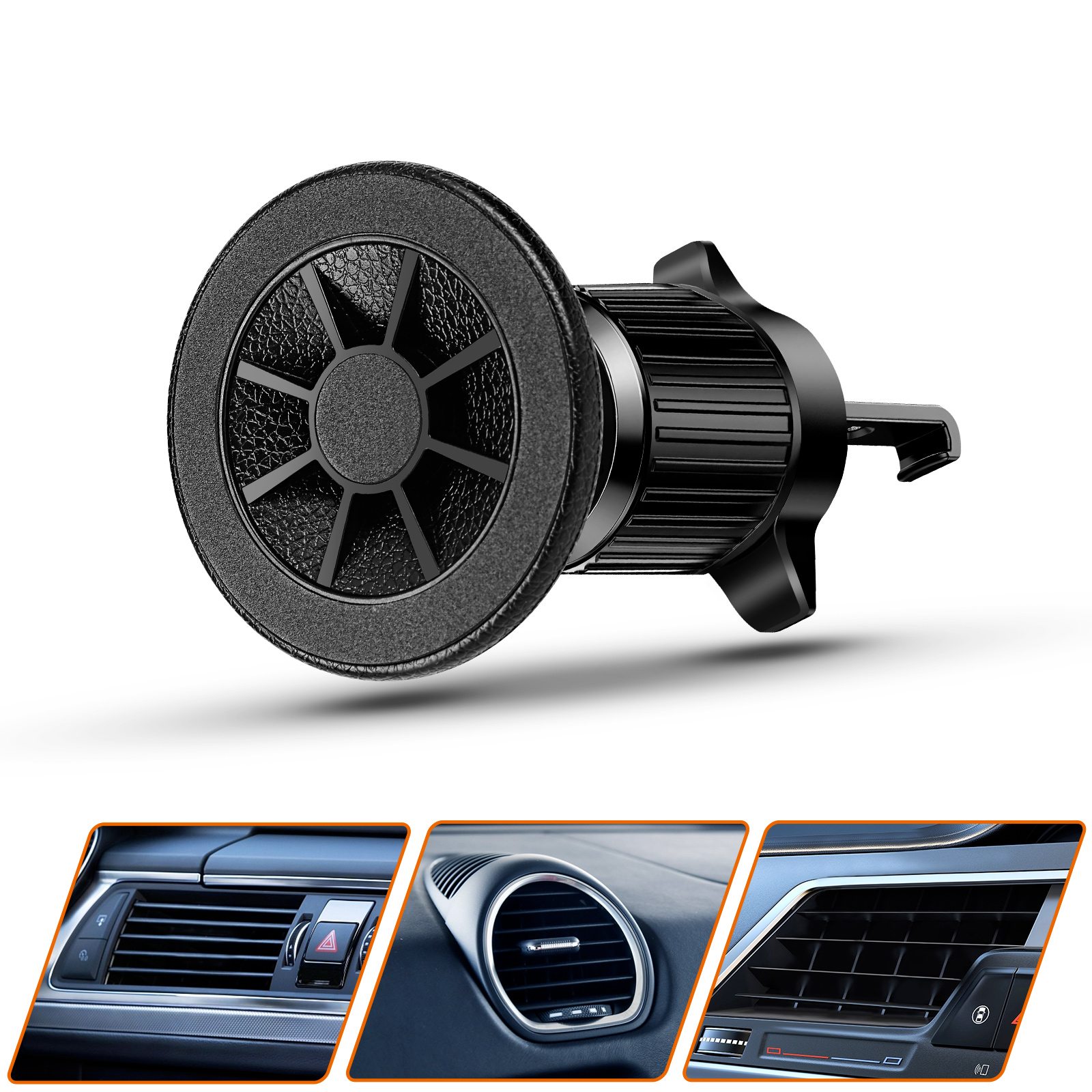 Support Voiture MagSafe Fixation Grille d'aération Rotation 360° - LinQ ...