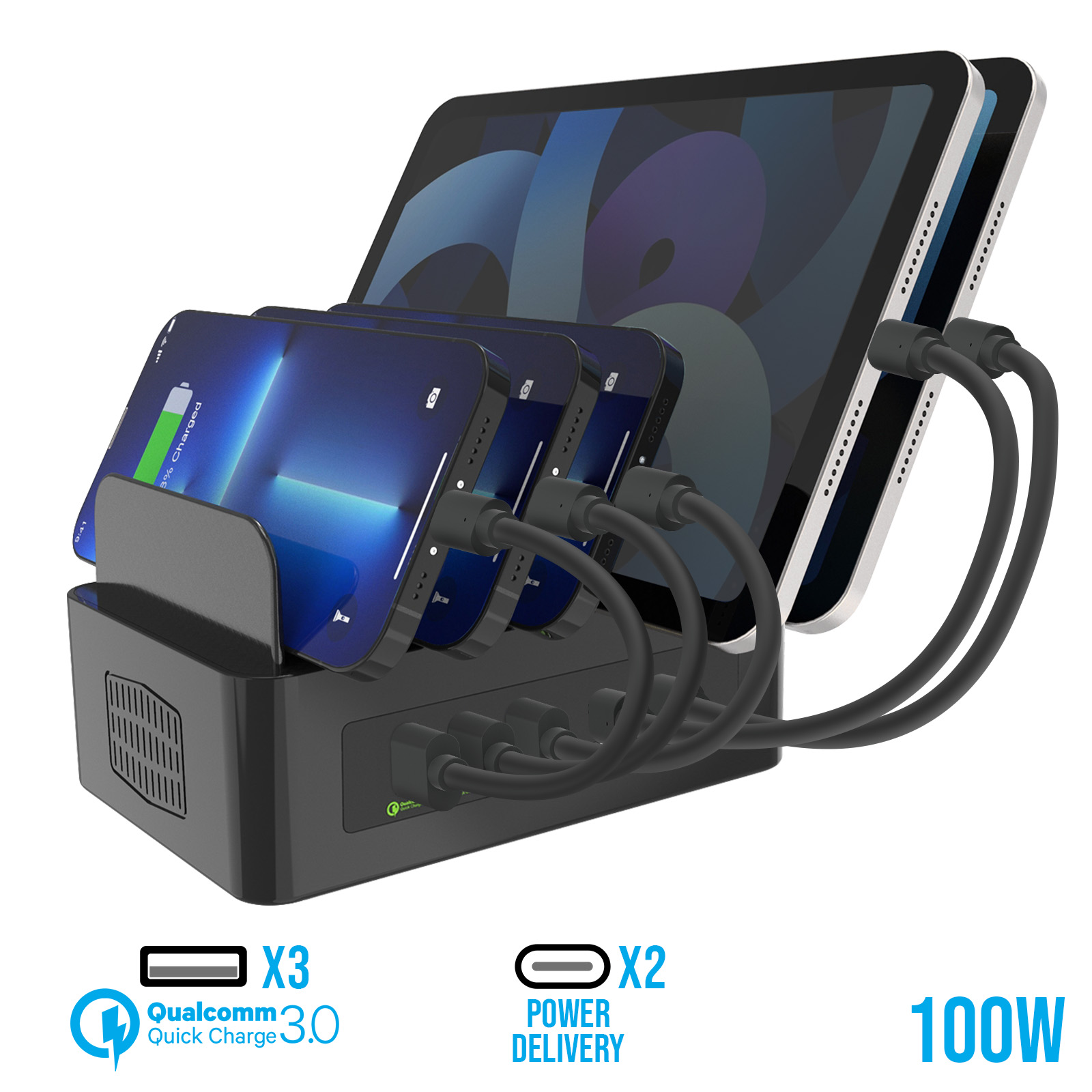 Supporto da Parete Universale Telefono da Parete 2 Pezzi per Cellulare Universale Supporto per Ricaricare Cellulari Supporto Telefono Montaggio a Parete Grigio