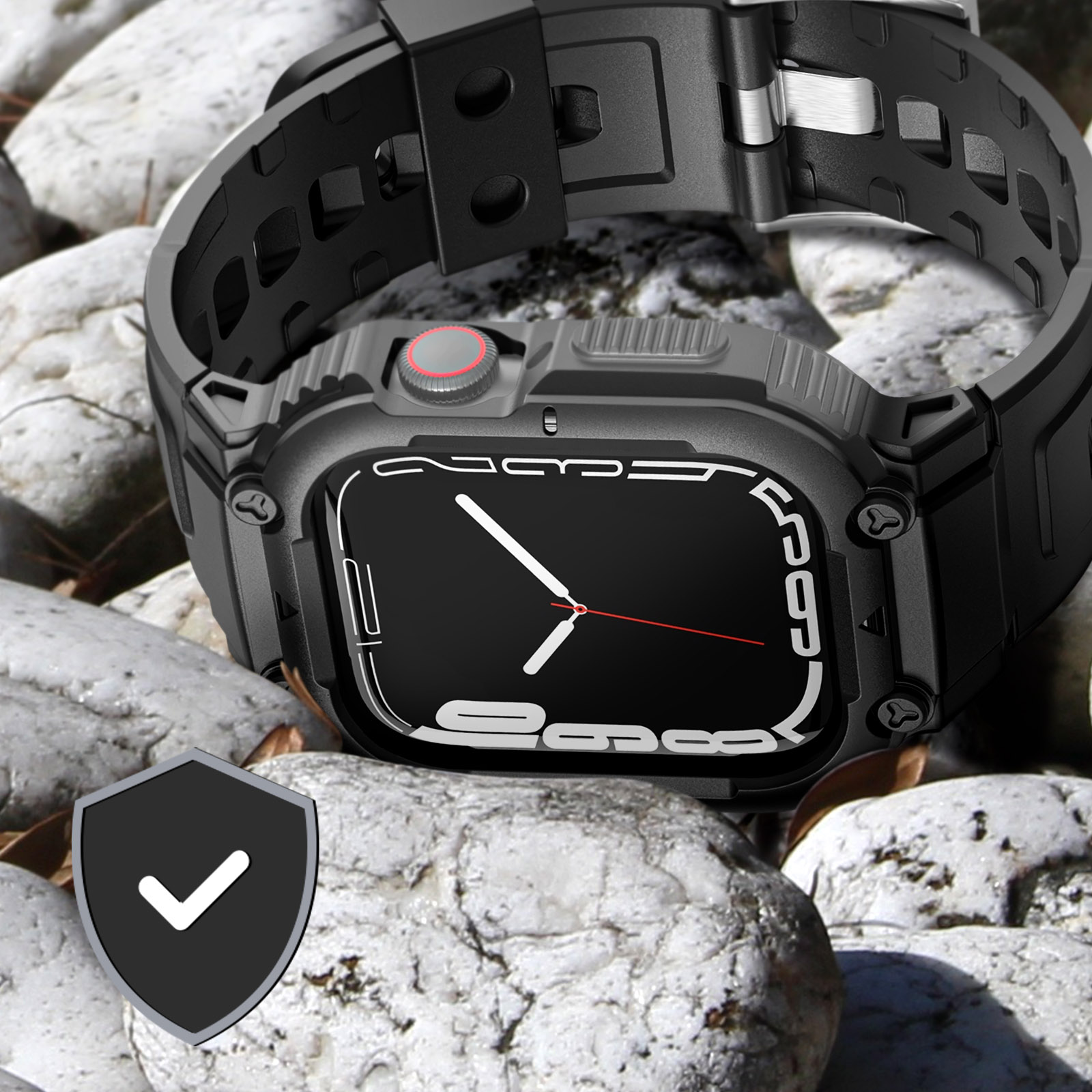HdanMole Silicone Ocean Cinturini Compatibile con Apple Watch Ultra