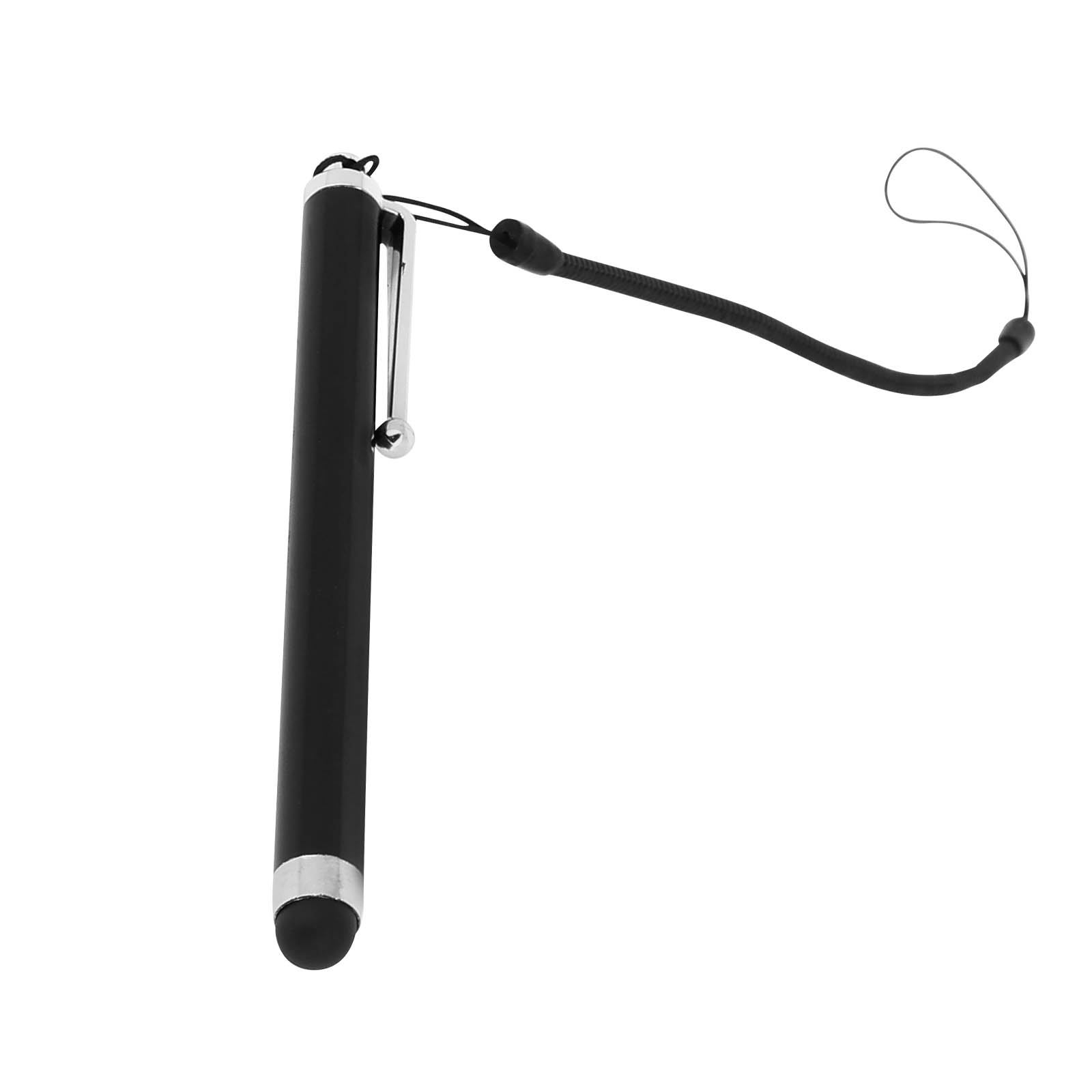 Lot De 6 Stylets écran Tactile Avec Dragonne – Compatibles IOS/Android, Pointe Précise, Métal Argenté