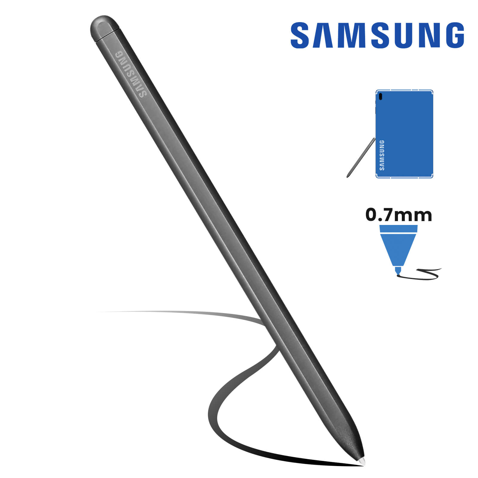 Pack De 6 Stylets Universels Pour Écrans Tactiles - Sans Pile, Capuchon Magnétique - Compatible Toutes Tablettes