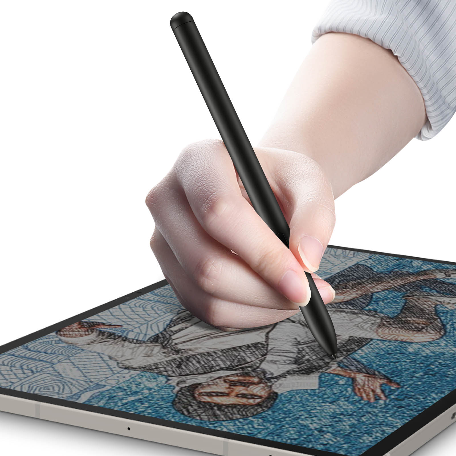 S Pen Negro para Galaxy Tab S9, S9 Plus y S9 Ultra - Lápiz óptico